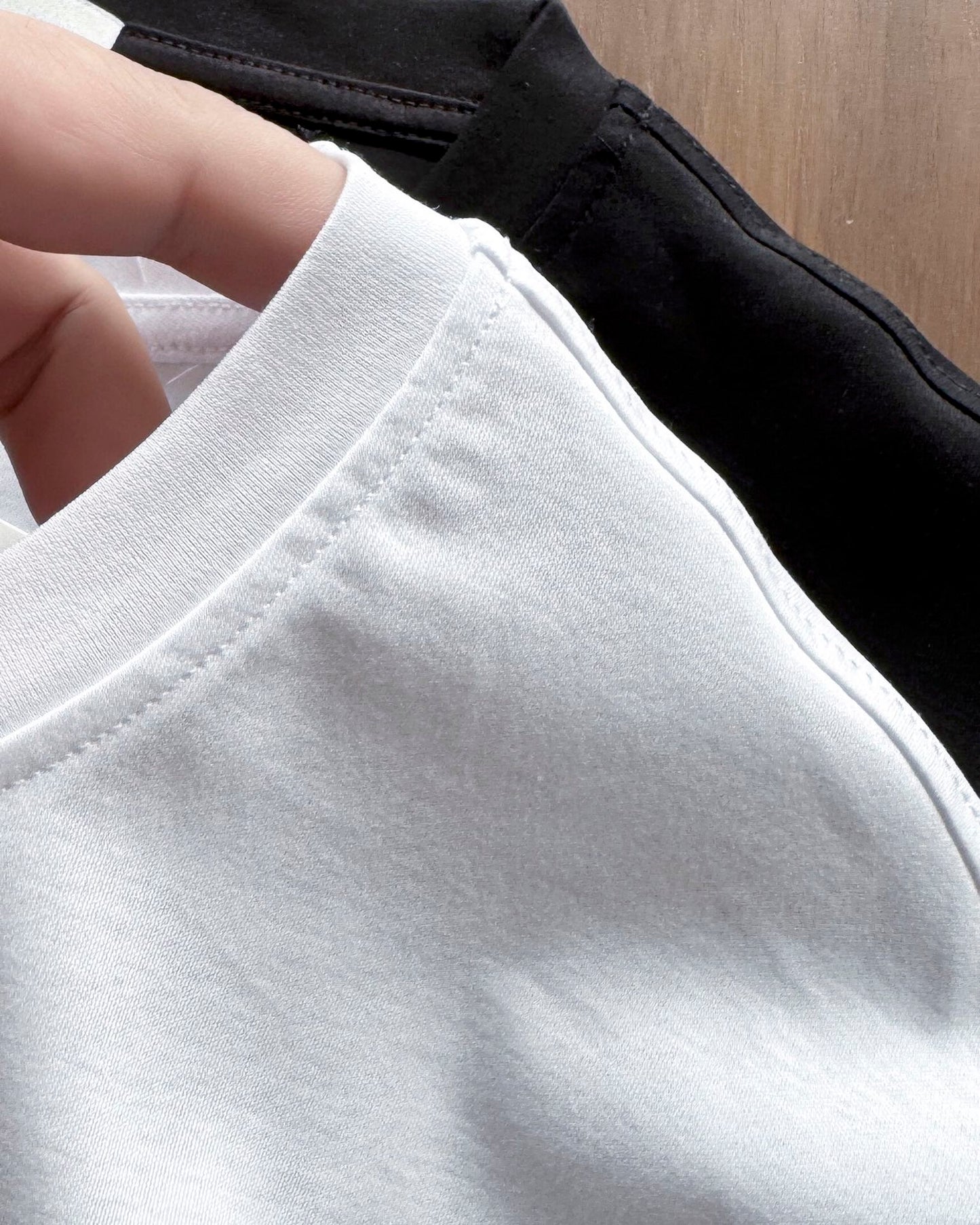 Moncler Classic Logo Embroidered Cotton T-Shirt