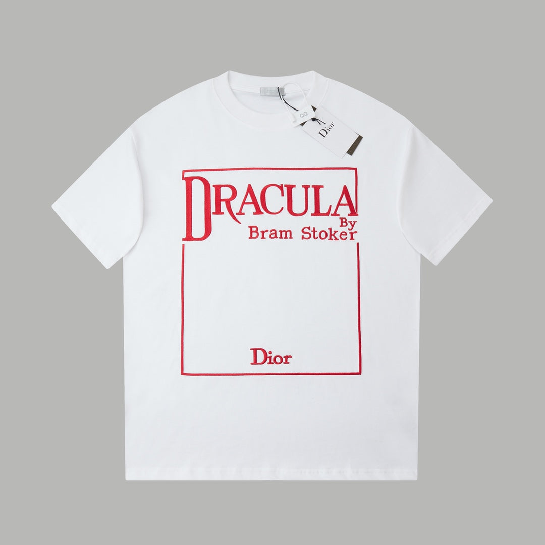 Dior Logo Embroidered Short-Sleeve T-Shirt – 26SS Early Spring Collection