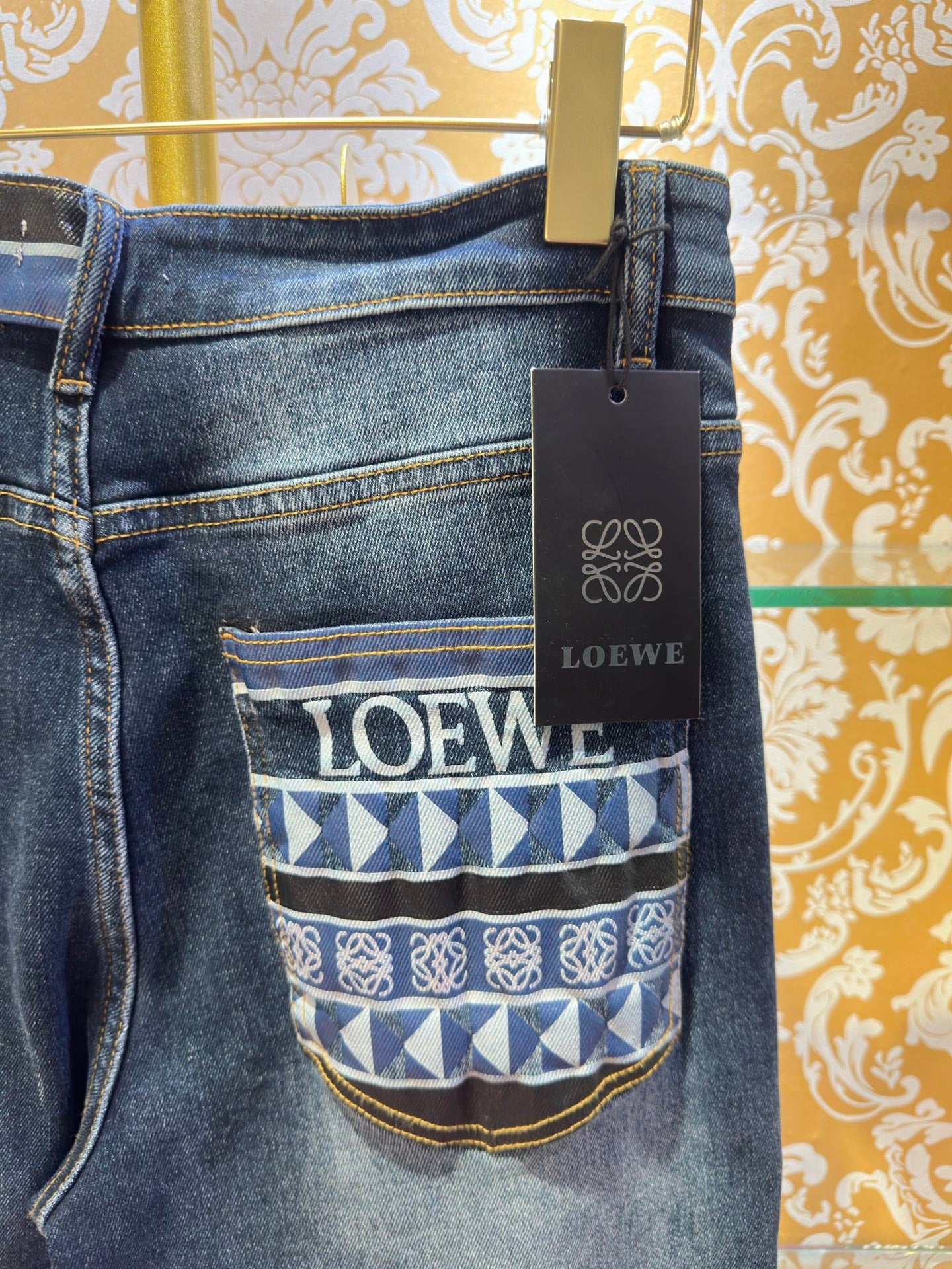 Loewe Washed Wide-Leg Jeans – 2026