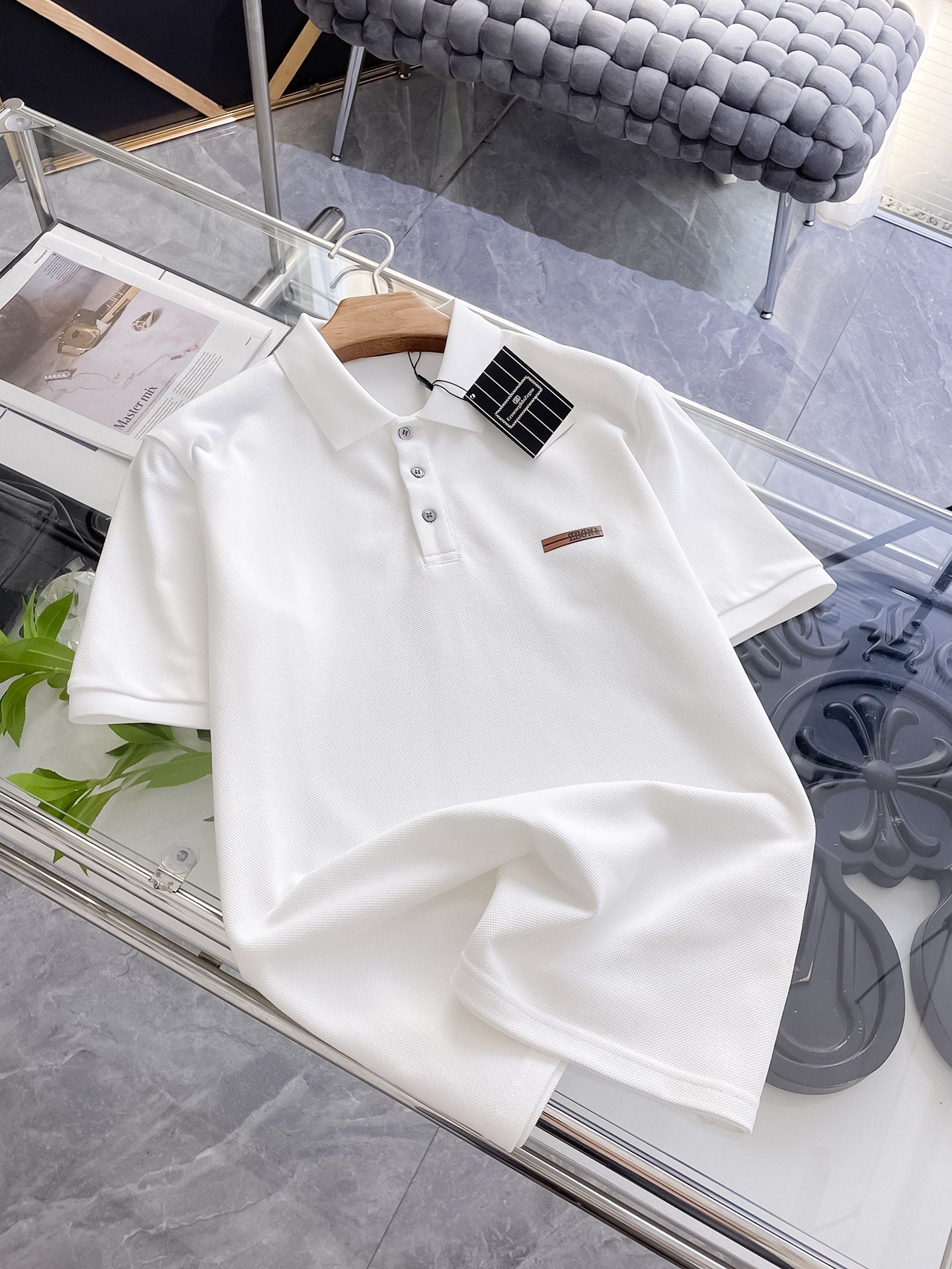 Zegna Minimalist Piqué Polo Shirt – 2026 Spring/Summer Collection