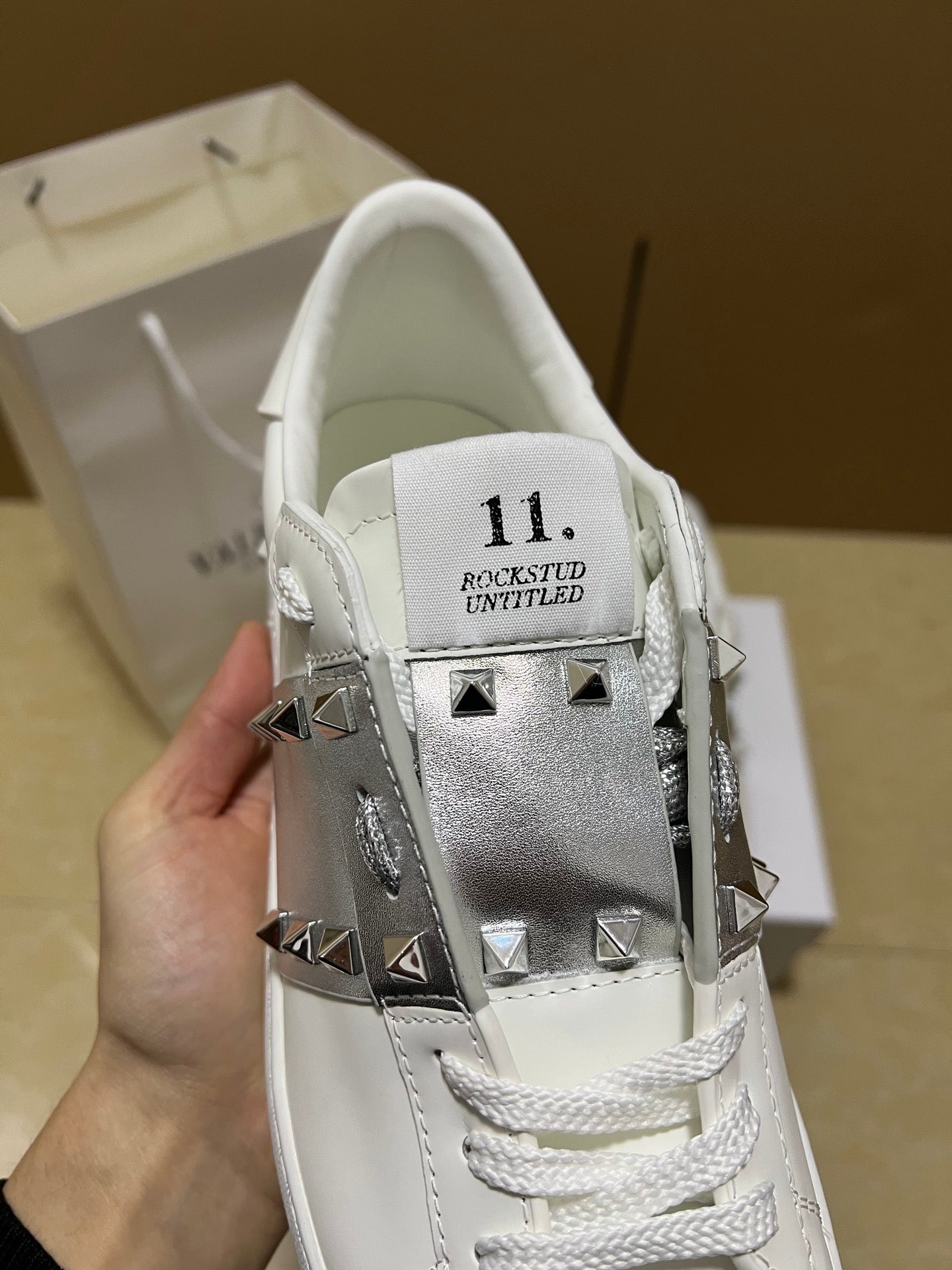 Valentino Garavani Open Disco Studded Sneakers