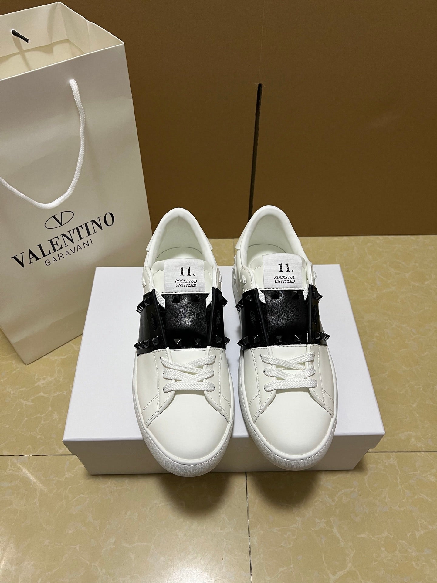 Valentino Garavani Open Disco Studded Sneakers