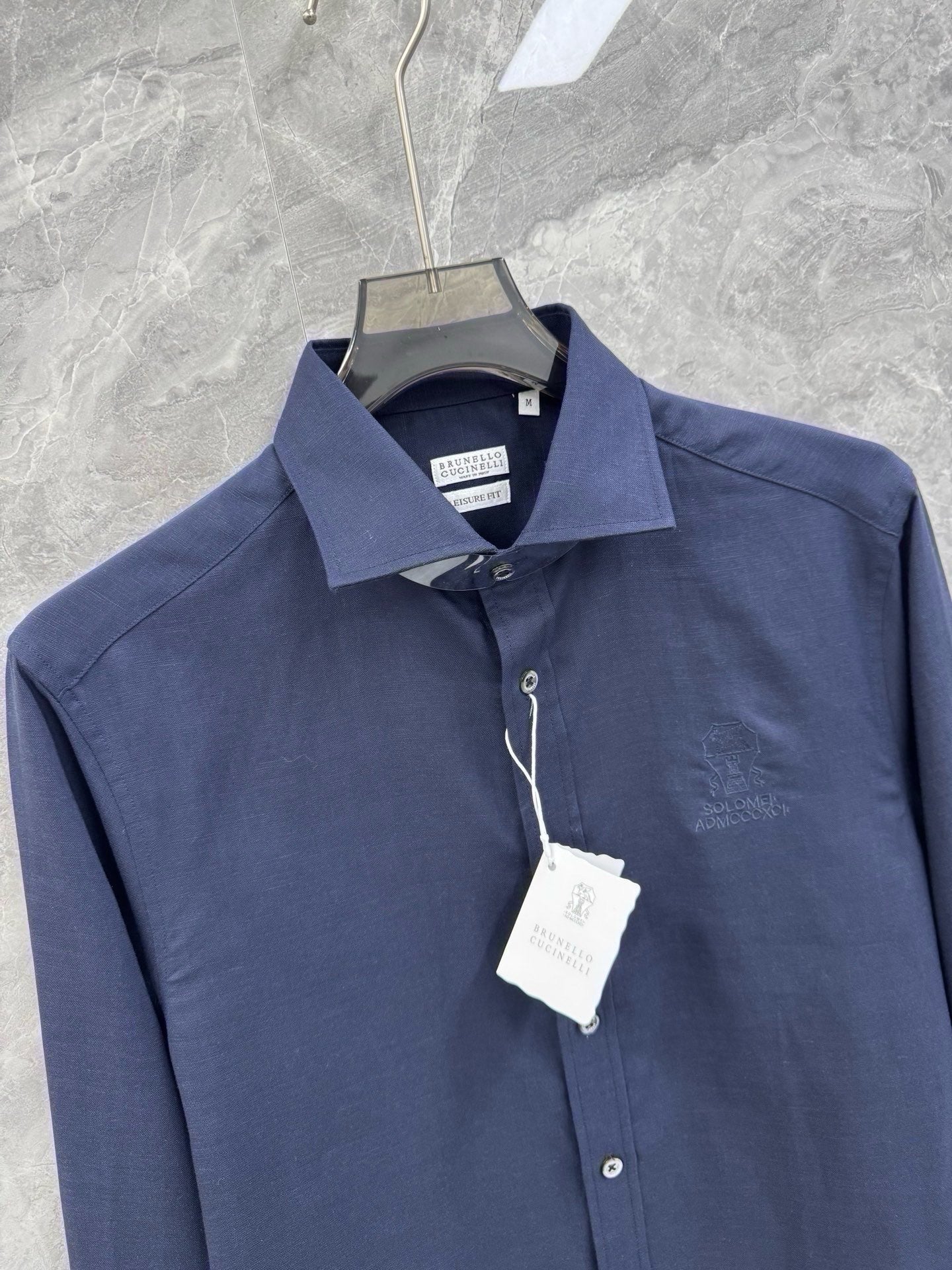 Brunello Cucinelli Cotton-Linen Business Shirt – Spring/Summer 2026 Collection