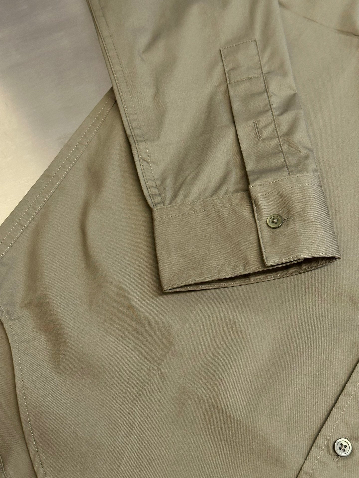 Loewe Anagram Two-Tone Embroidered Pocket Shirt