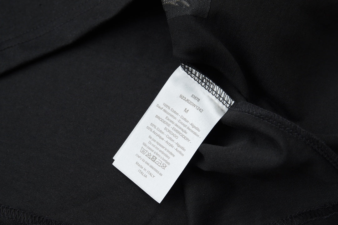 Dior CD Logo Embroidered T-Shirt – 26SS Early Spring Collection