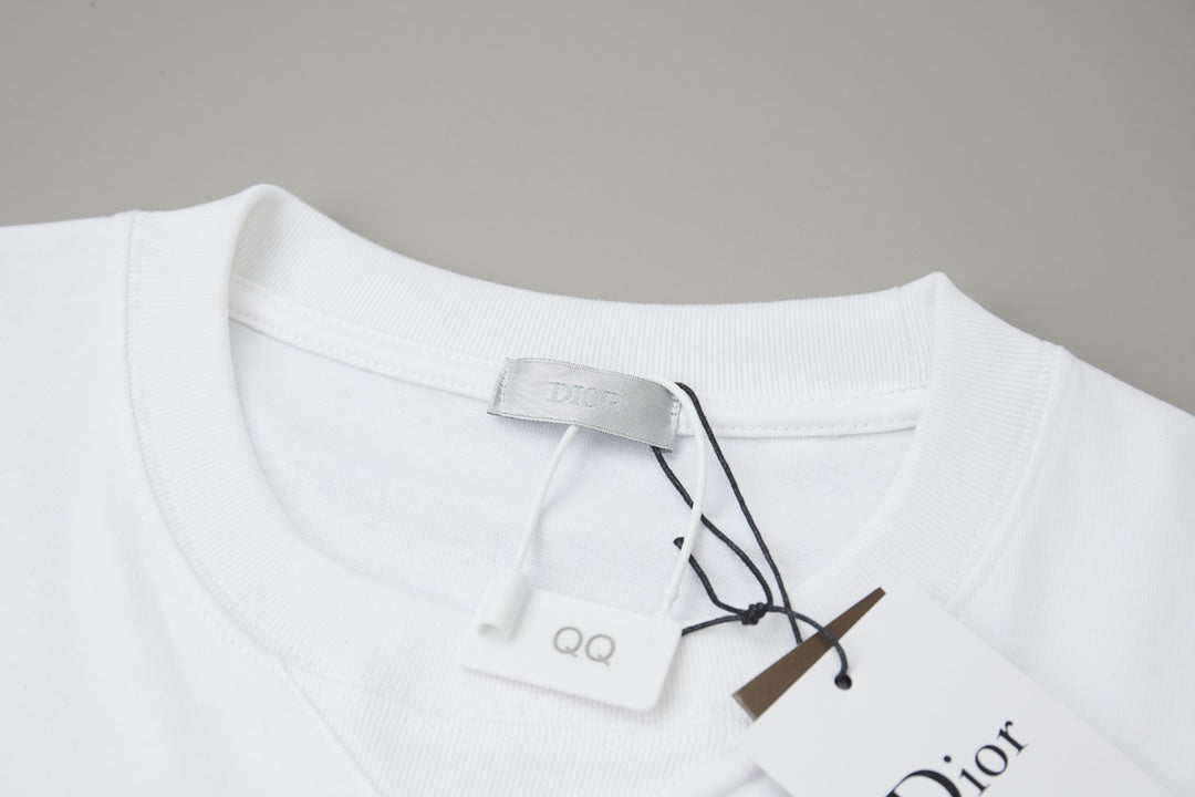 Dior Logo Embroidered Short-Sleeve T-Shirt – 26SS Early Spring Collection
