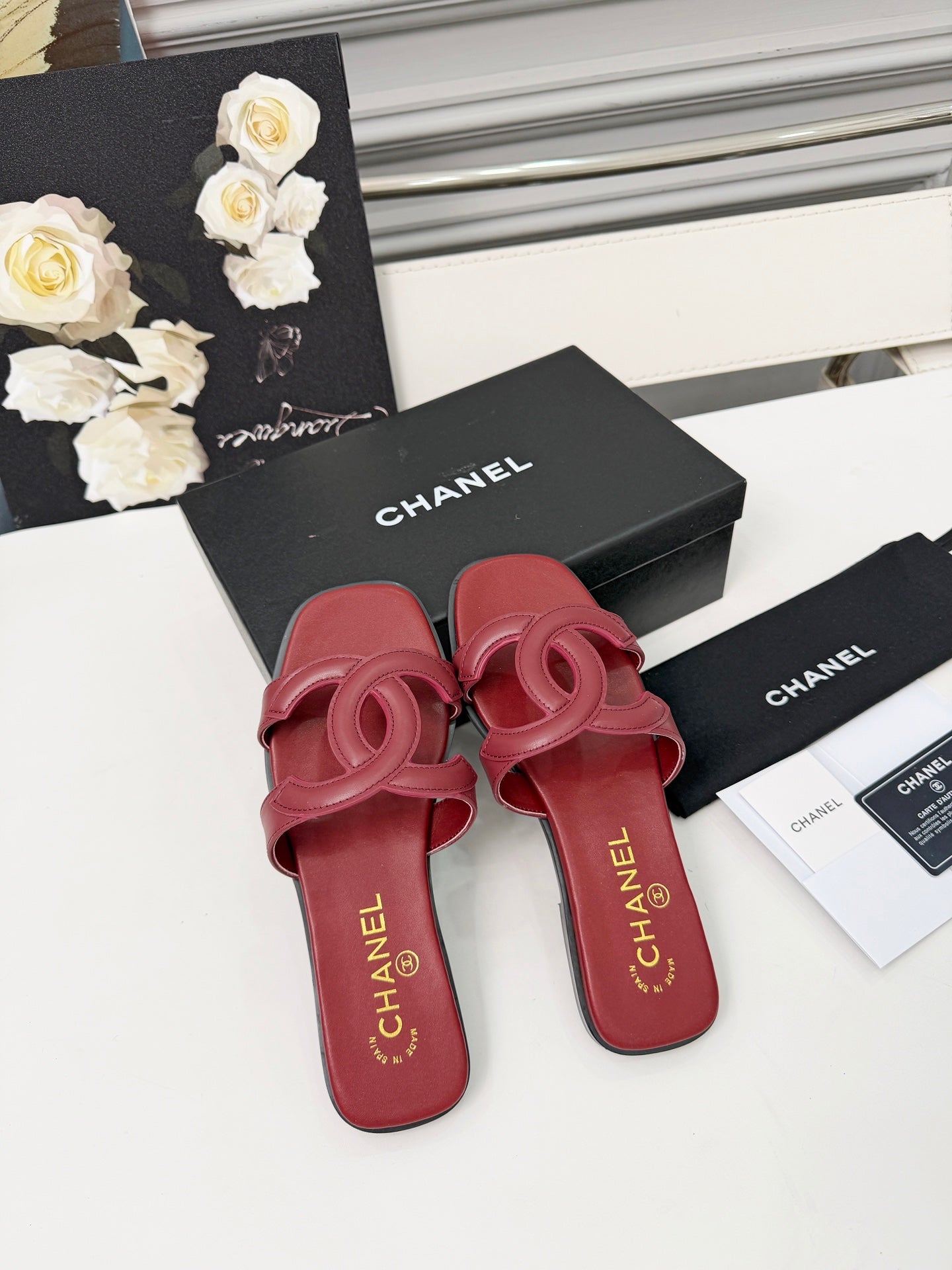 Chanel Double C Stitched Flat Sandals – 26S Collection