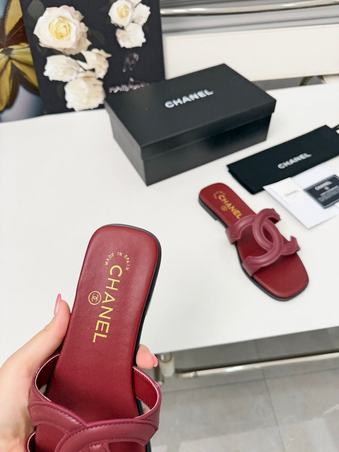 Chanel Double C Stitched Flat Sandals – 26S Collection