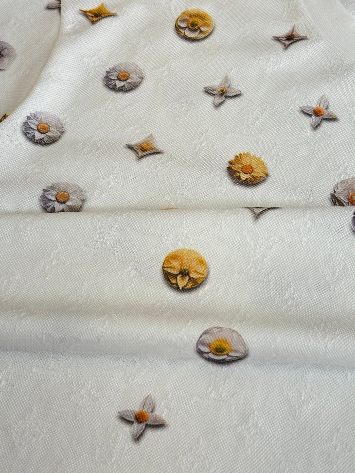Louis Vuitton Monogram Jacquard Daisy T-Shirt – SS26