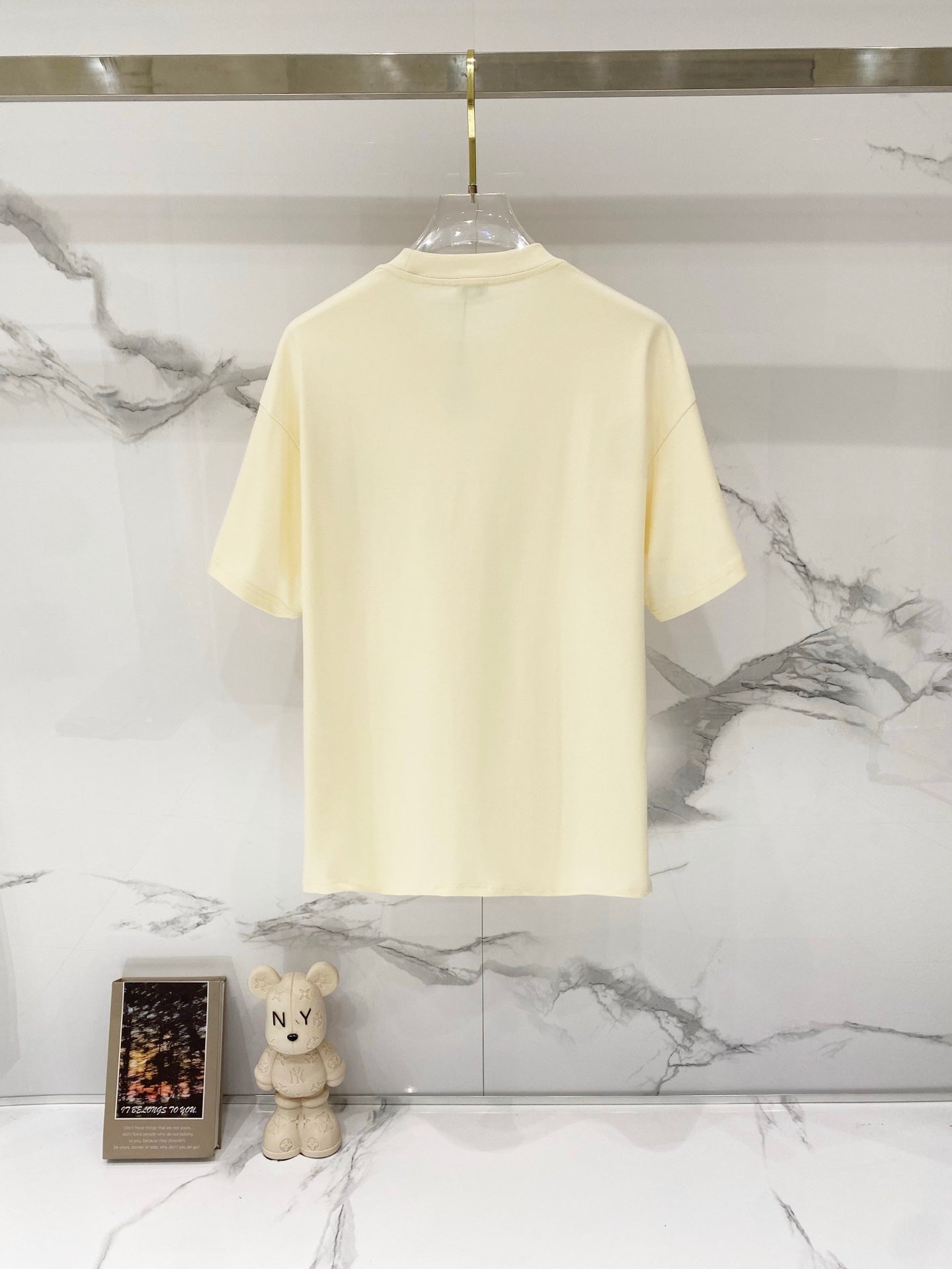 Loewe Cat Embroidery Cotton T-Shirt