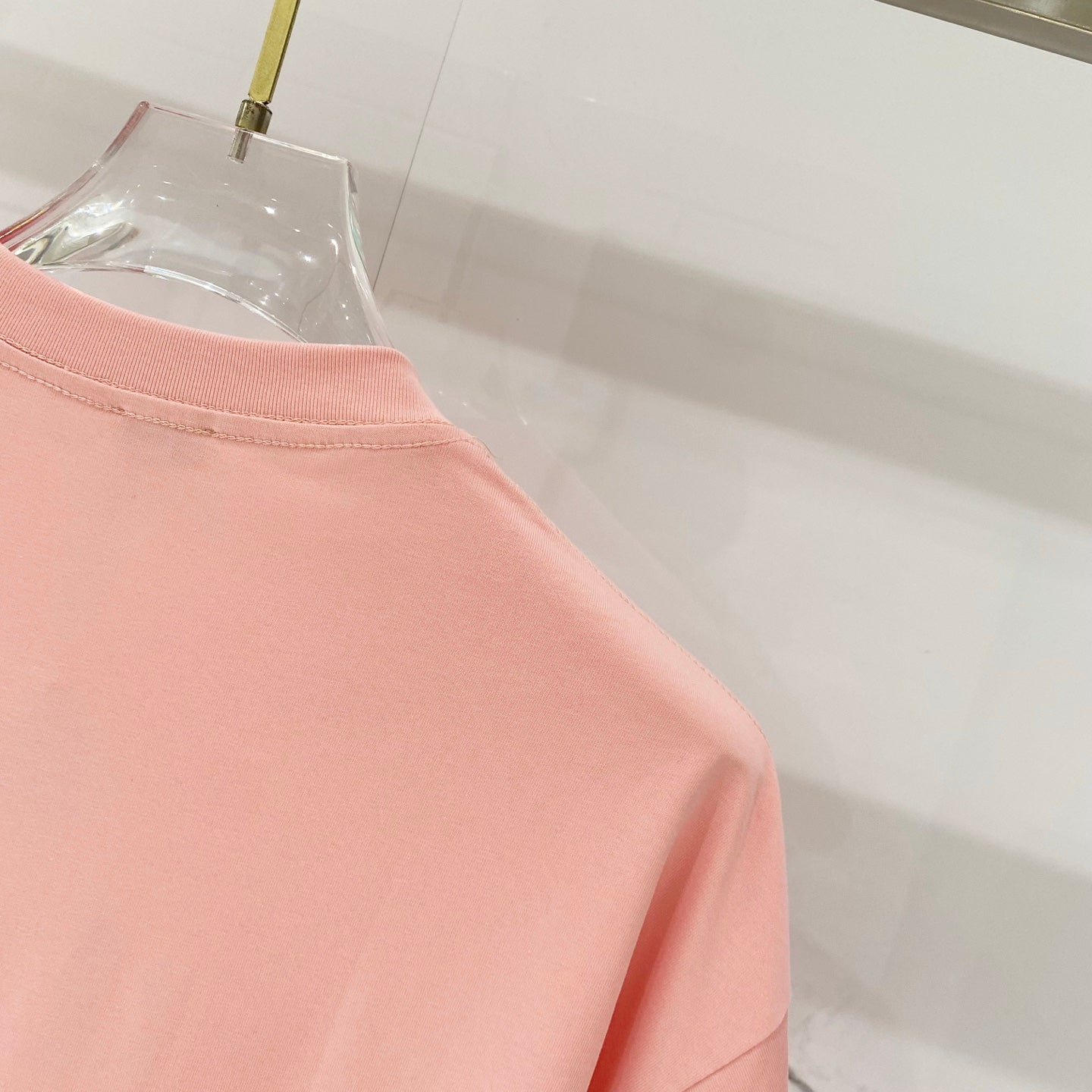 Loewe Rainbow Logo Embroidered Cotton T-Shirt