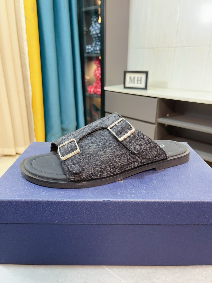 Dior Aqua Suede Sandals – Spring/Summer Collection