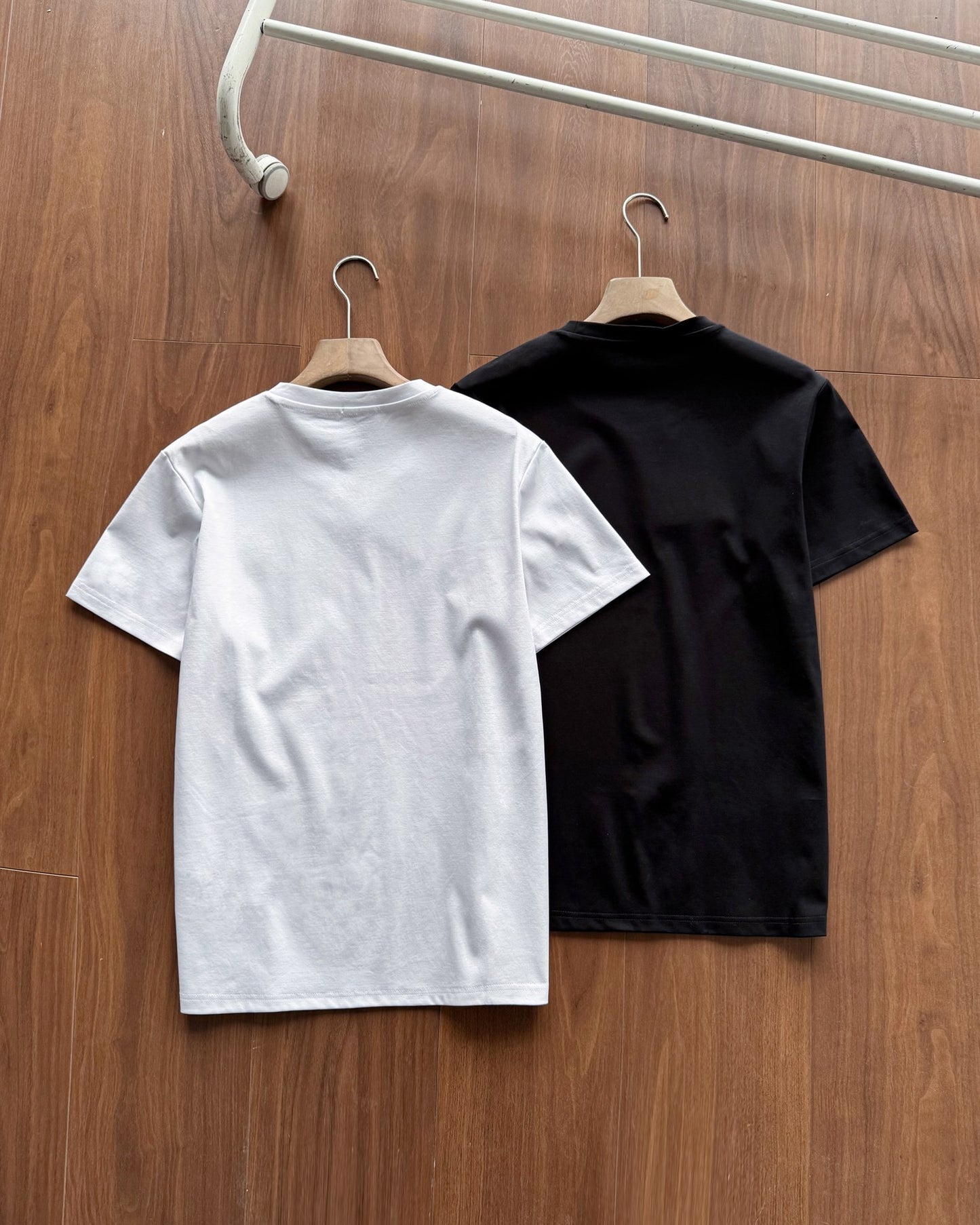 Burberry Embroidered Mercerized Cotton T-Shirt