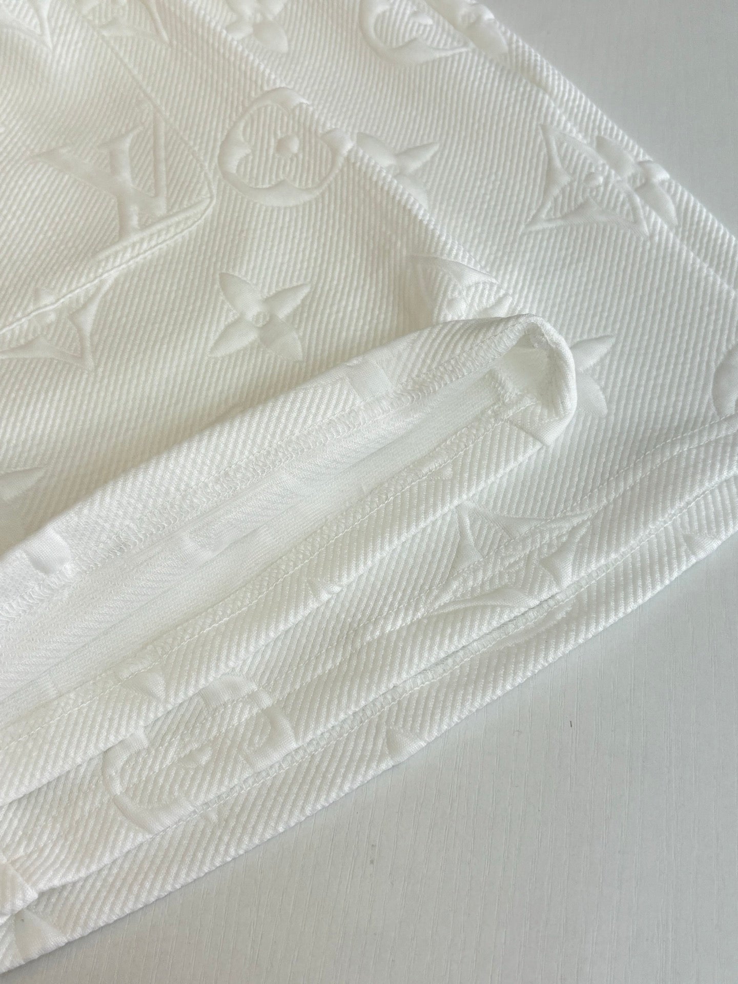Louis Vuitton Monogram Embossed Jacquard Shorts