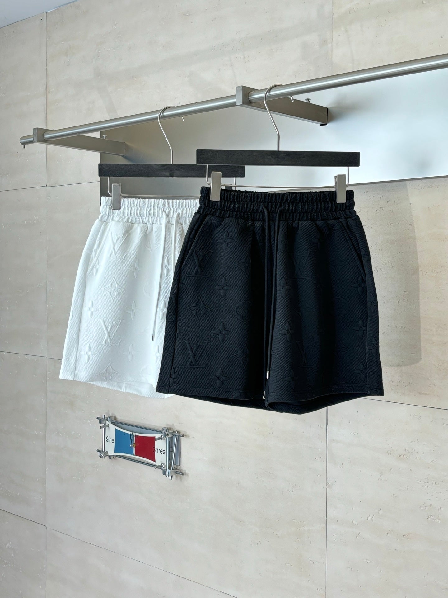 Louis Vuitton Monogram Embossed Jacquard Shorts