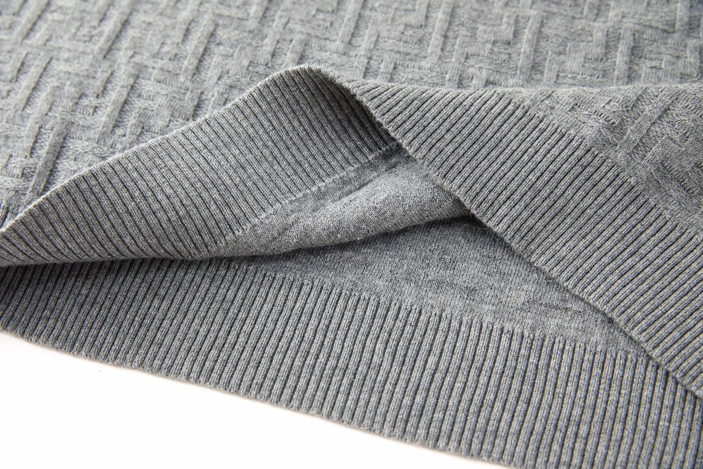 Fendi Double FF Jacquard Knit Polo Shirt