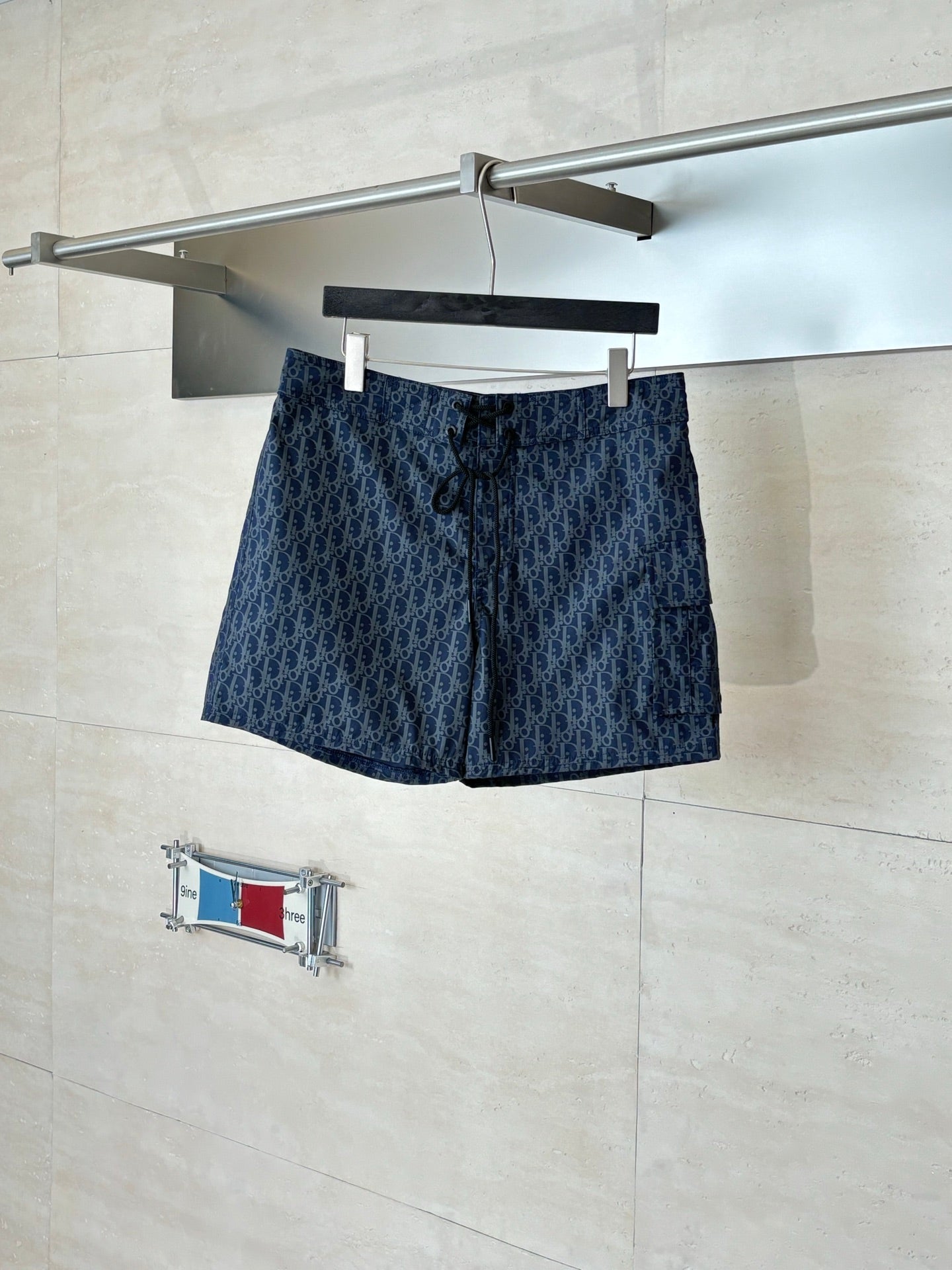 Dior Oblique Print Beach Shorts – Spring/Summer Collection – 25SS