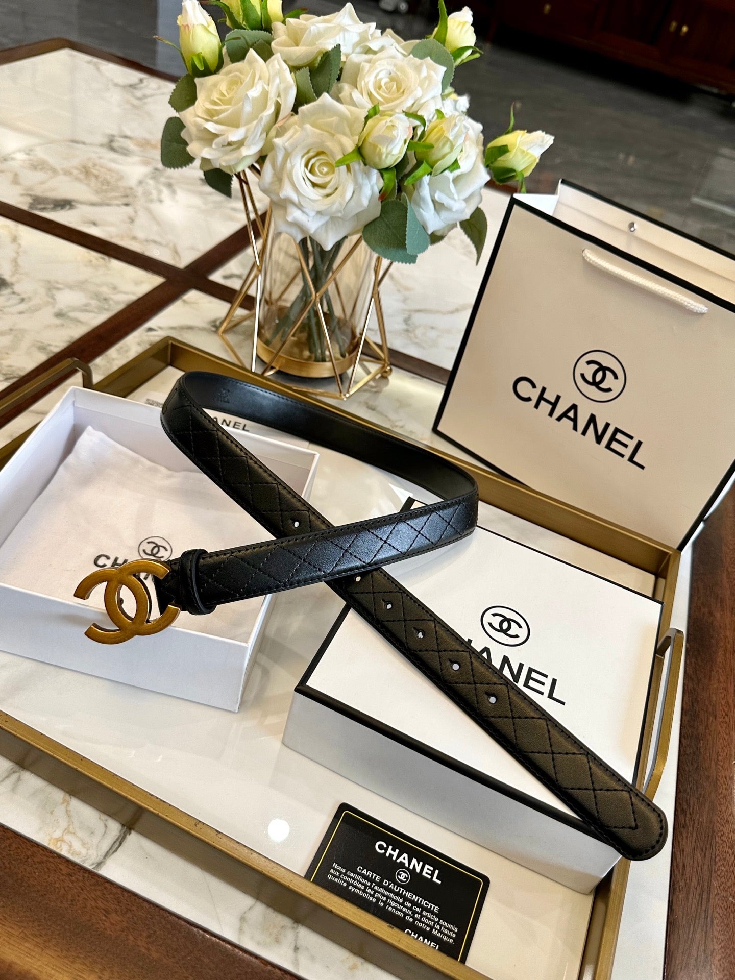 Chanel Classic Fashion Belt – 3.0cm