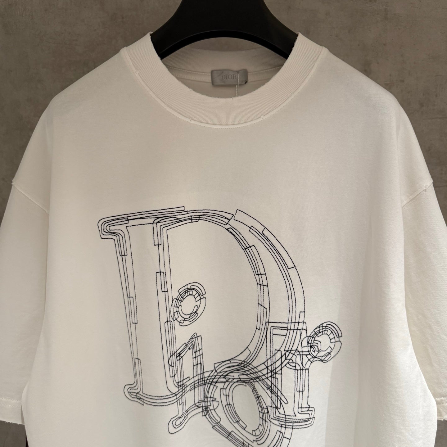 Dior Patchwork Embroidered T-Shirt – 2025 Collection