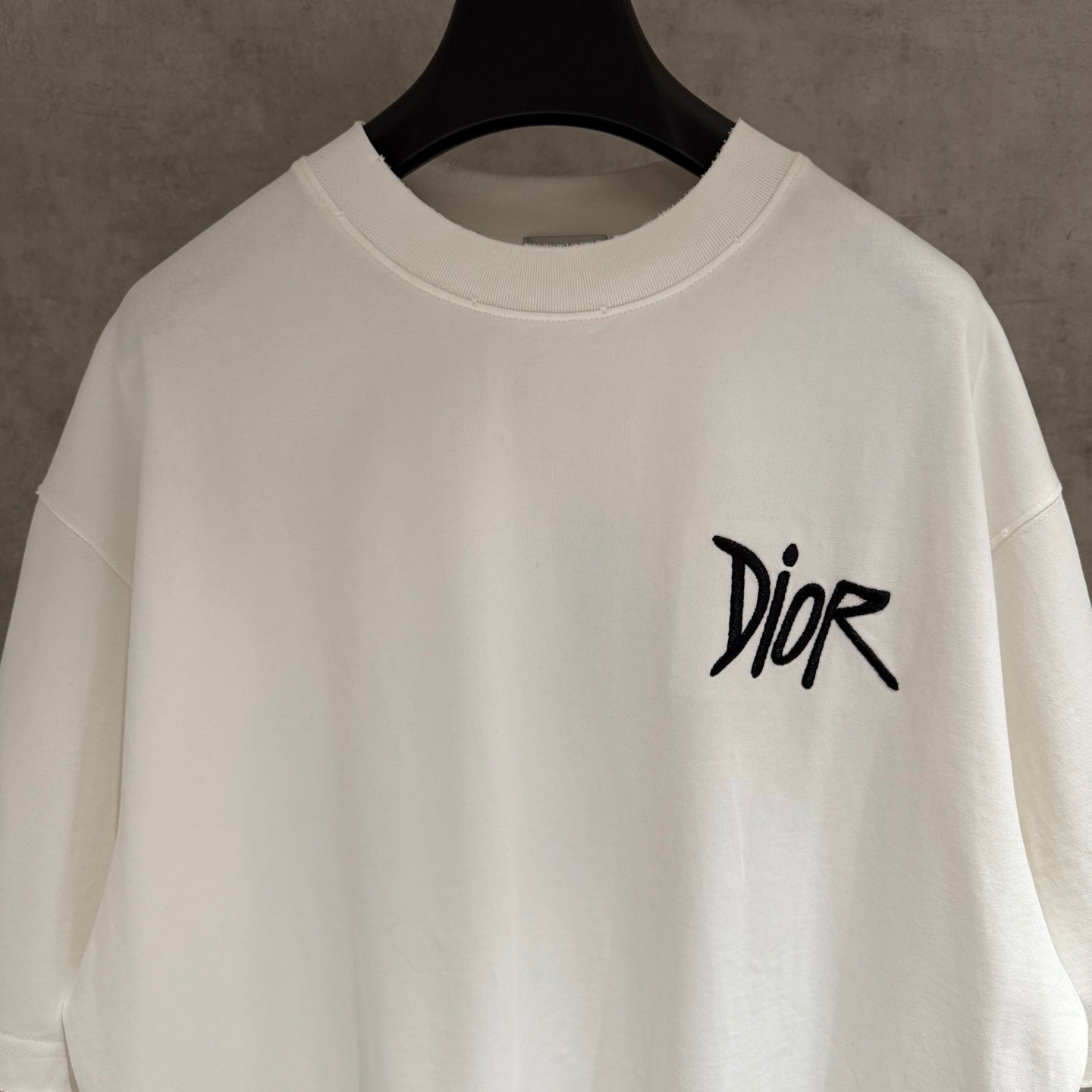 Dior Patch Embroidery Heavyweight T-Shirt