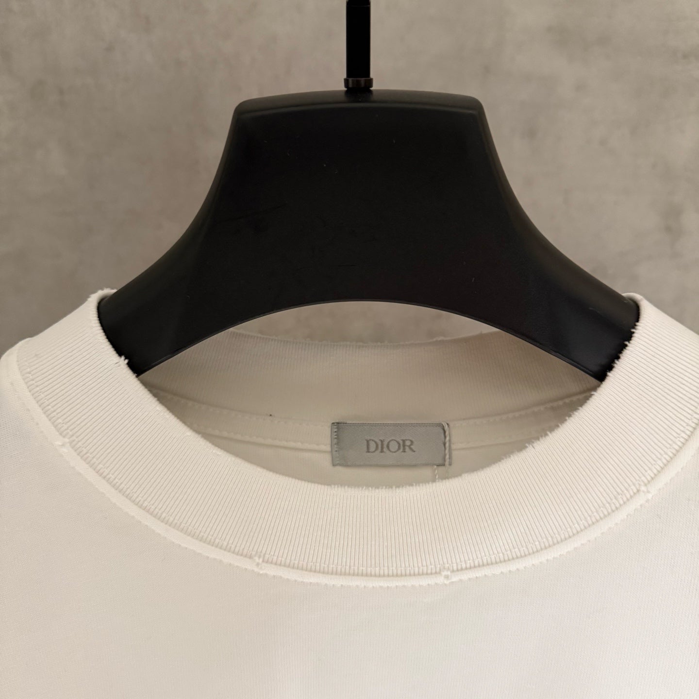 Dior Patch Embroidery Heavyweight T-Shirt