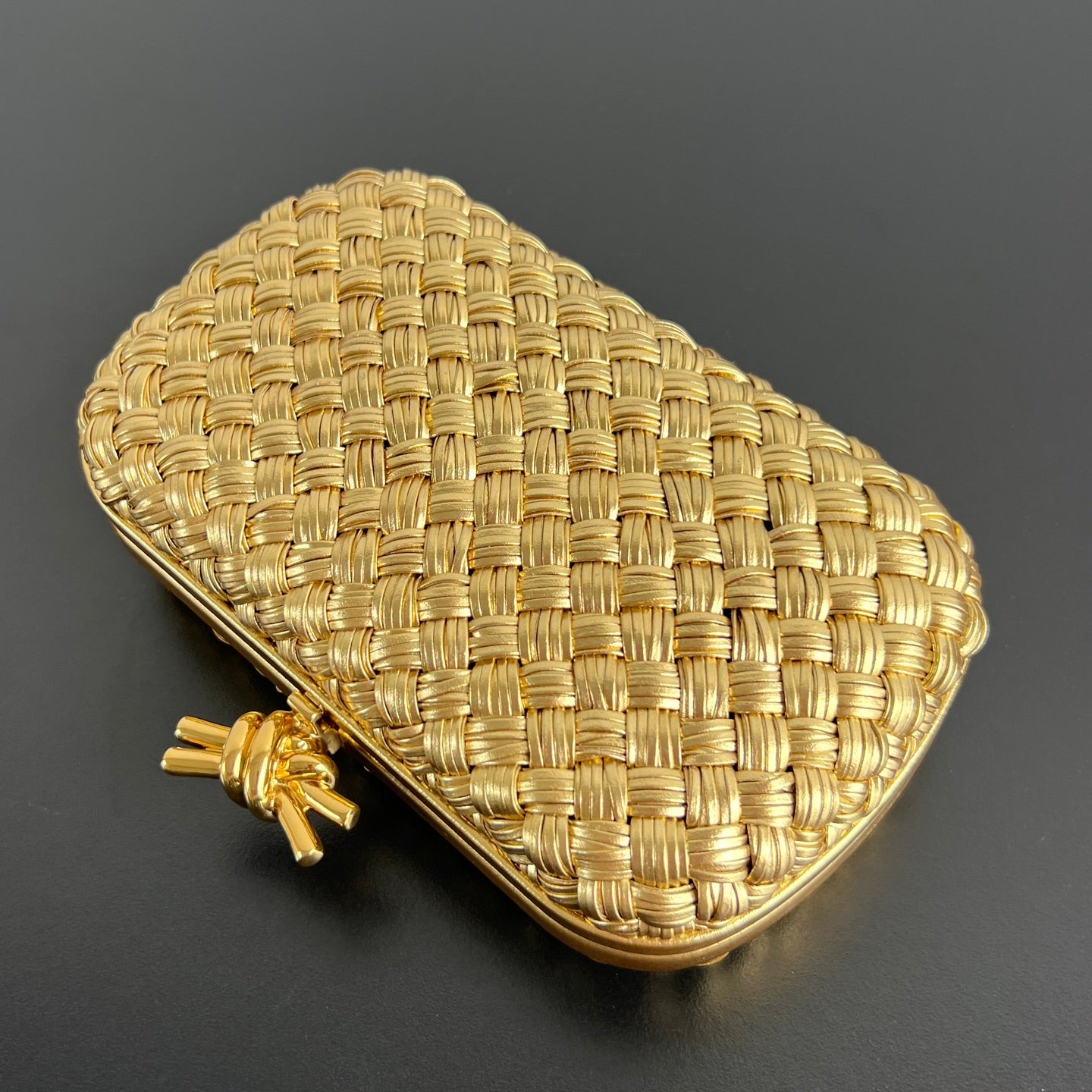 Bottega Veneta Knot Evening Clutch Bag
