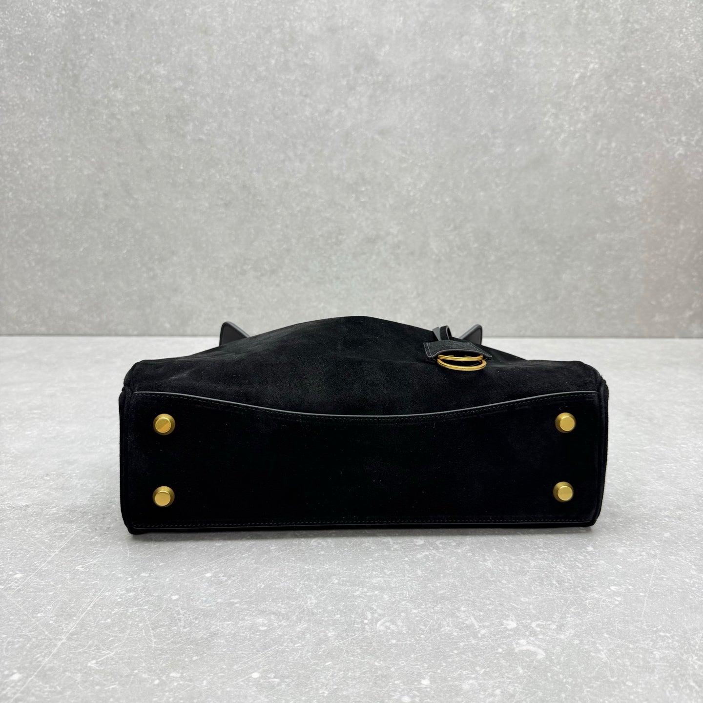 Balenciaga Rodeo Suede Medium Handbag