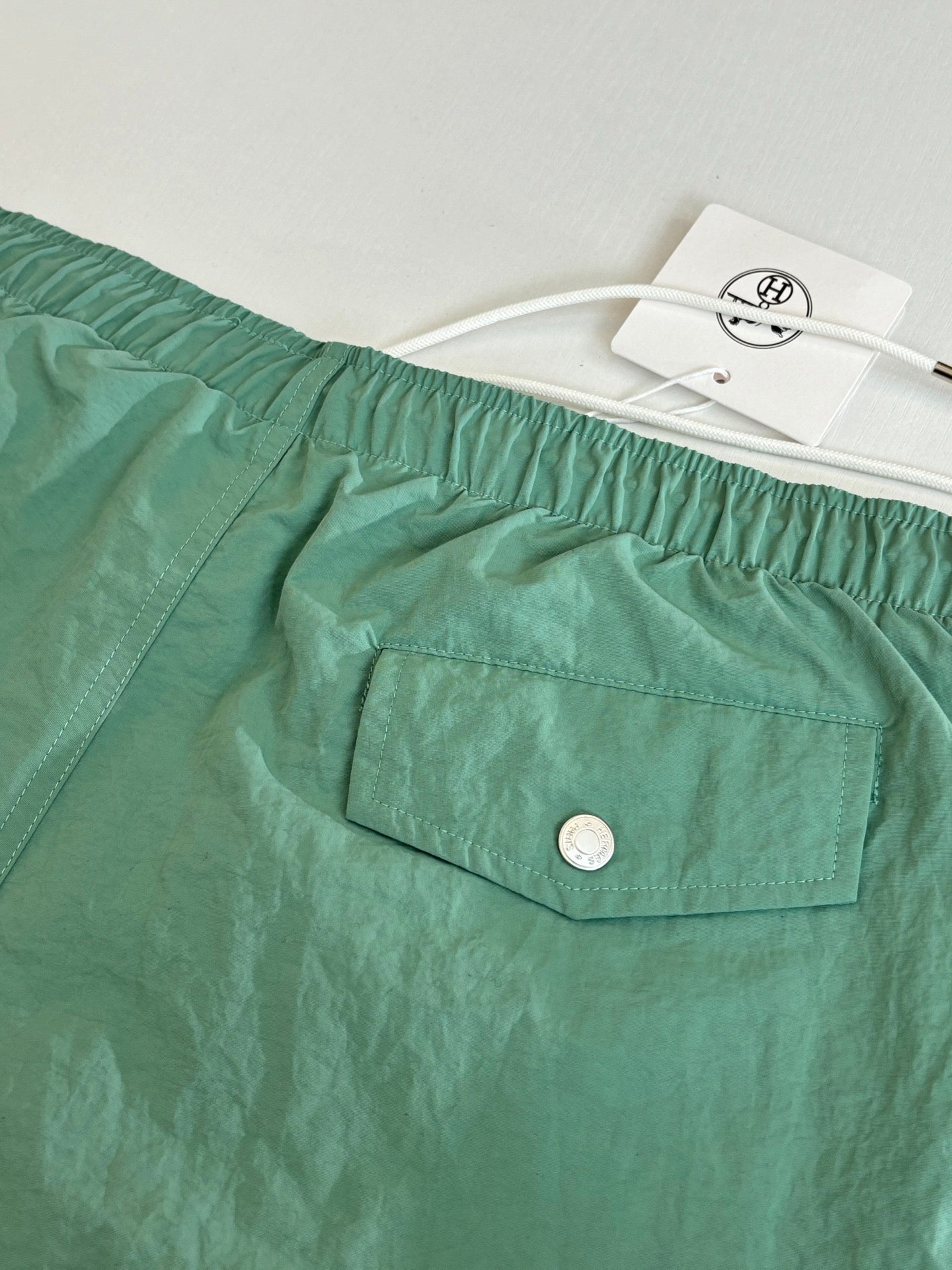 Hermès Embroidered Quick-Dry Beach Shorts