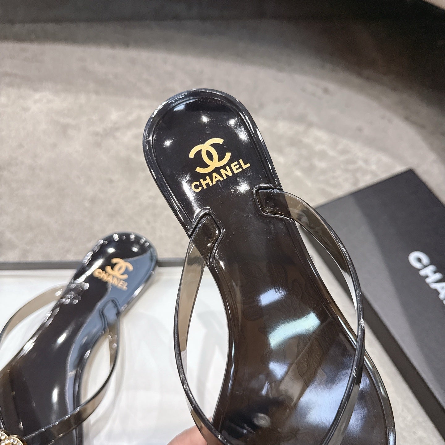 Chanel Double C Thong Sandals – 26P Collection