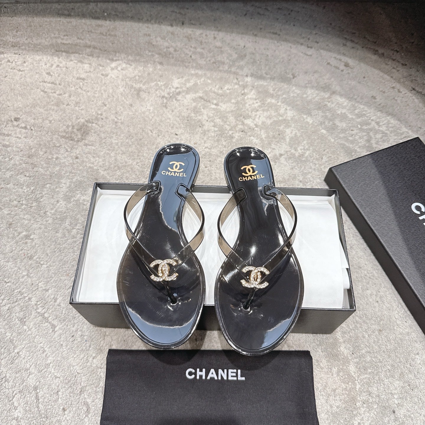 Chanel Double C Thong Sandals – 26P Collection