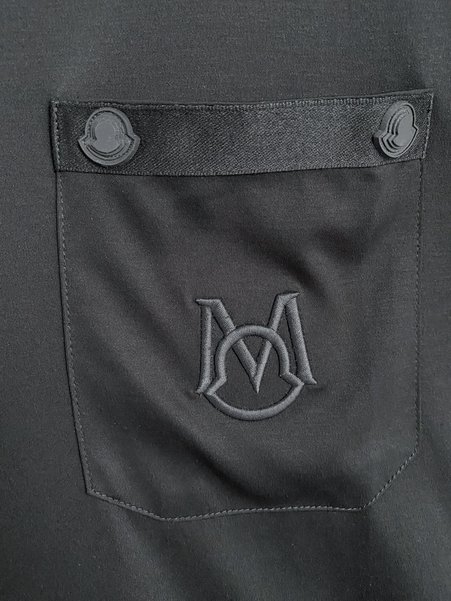 Moncler Logo Mercerized Cotton T-Shirt – 2026SS