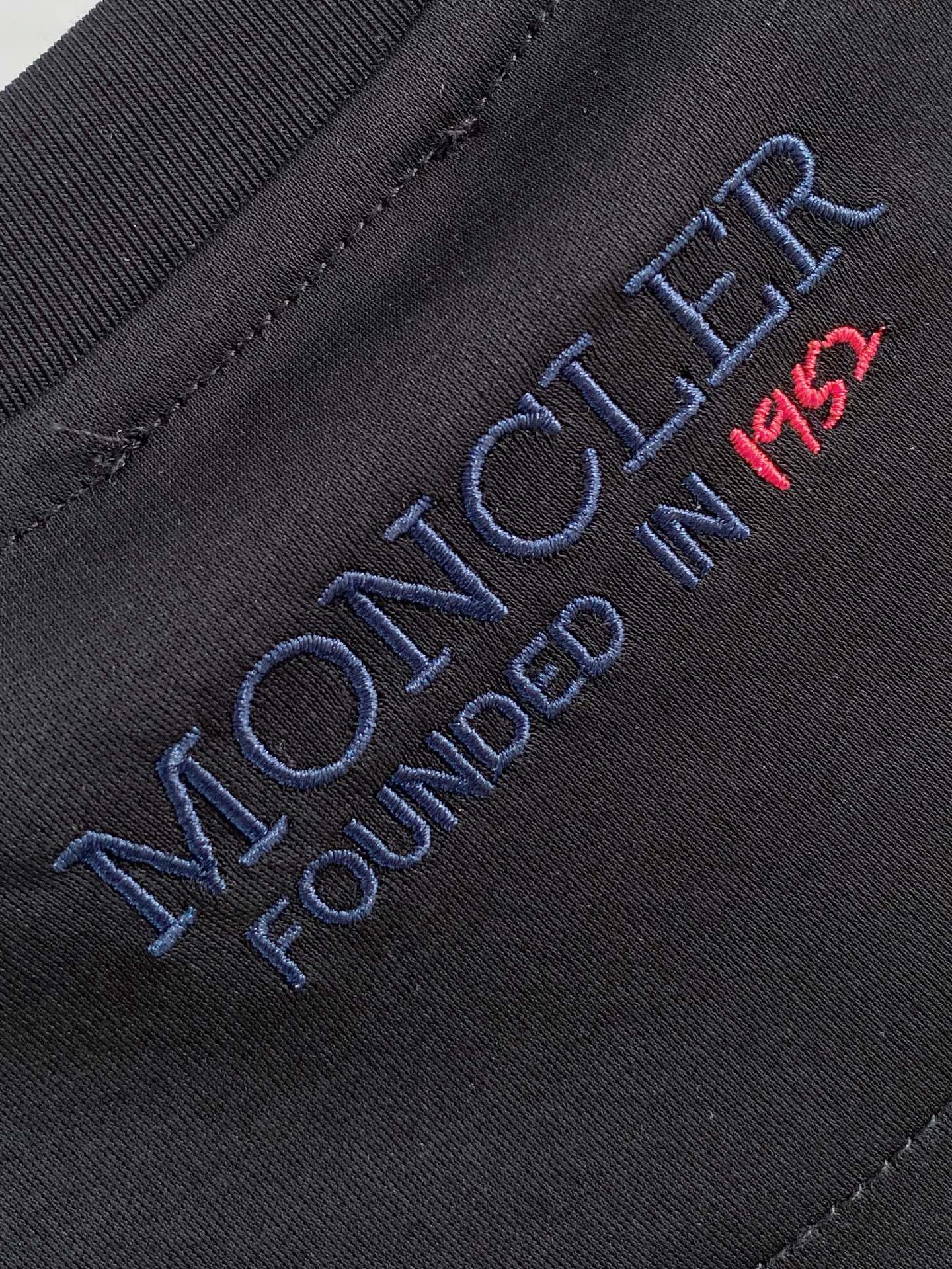 Moncler Logo Mercerized Cotton T-Shirt – 2026SS