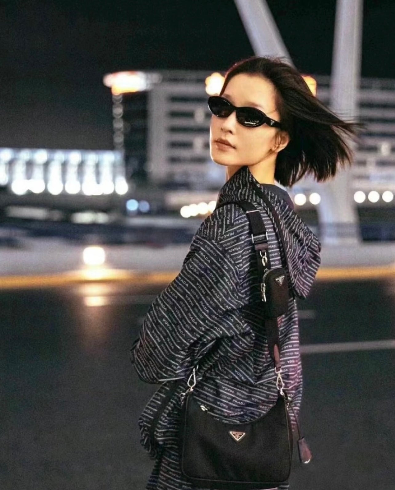 Prada Symbole Cat-Eye Sunglasses