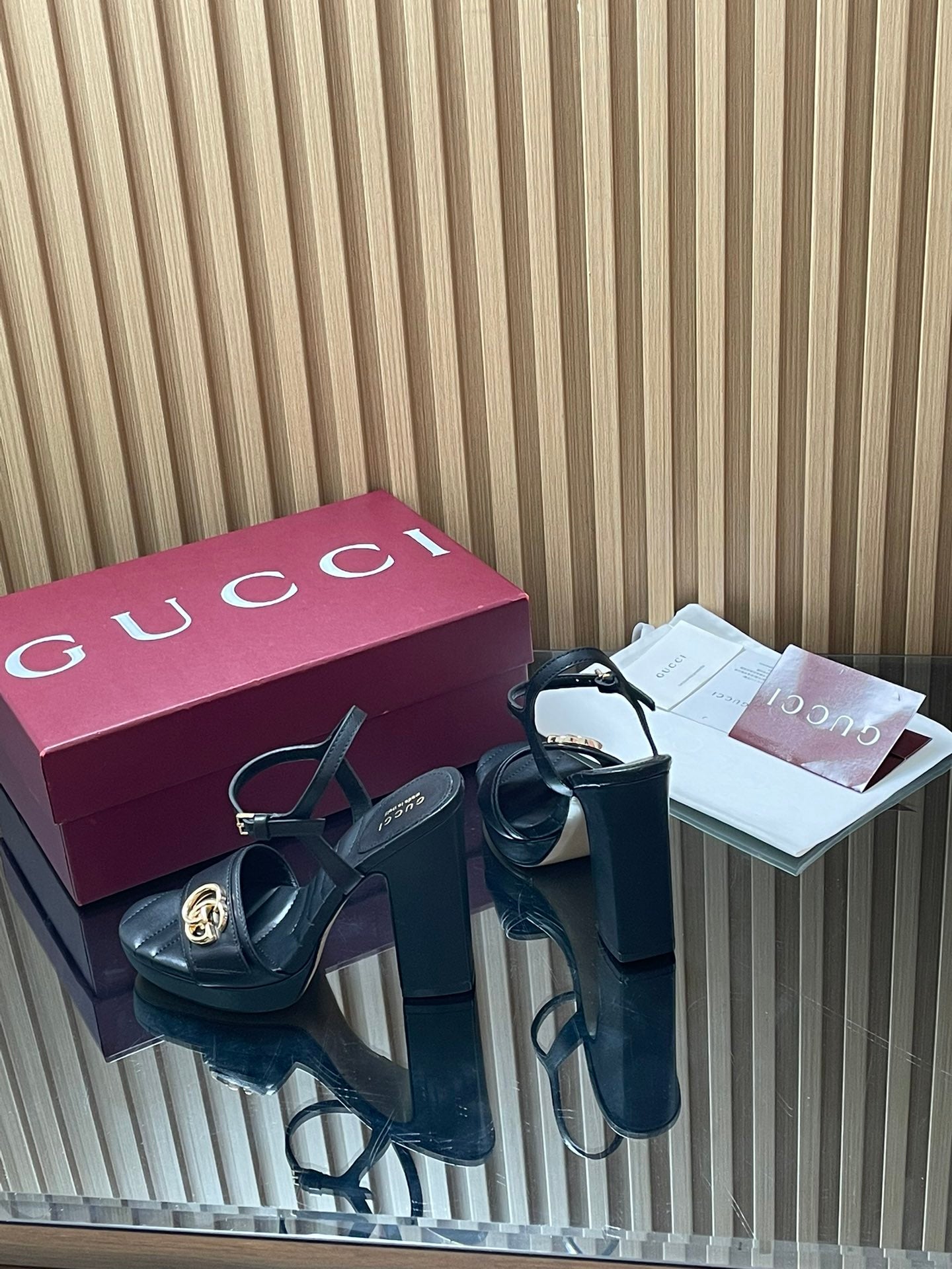 Gucci Double G Buckle Platform Sandals – Summer Collection – 2026