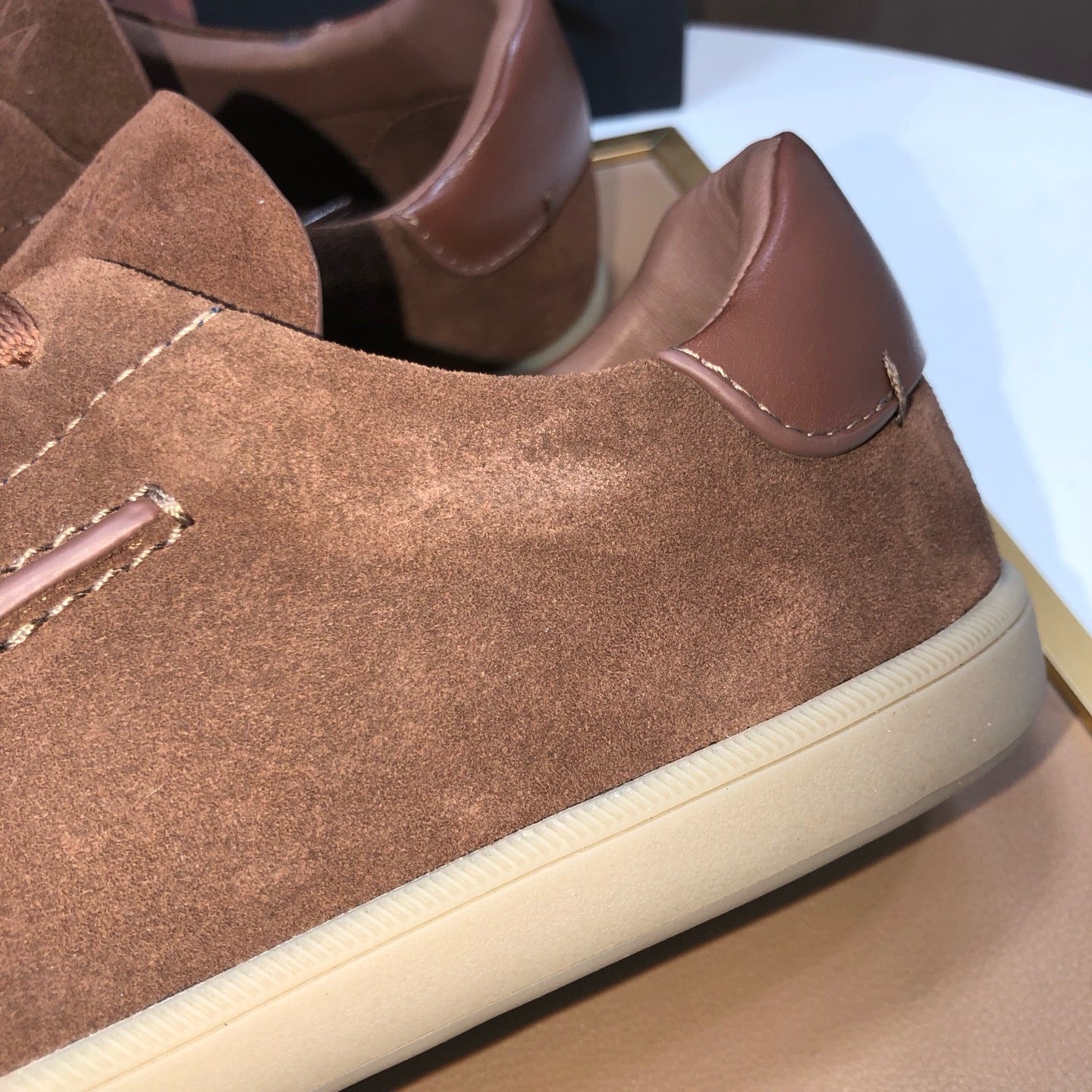 Zegna 232 Suede Sneakers
