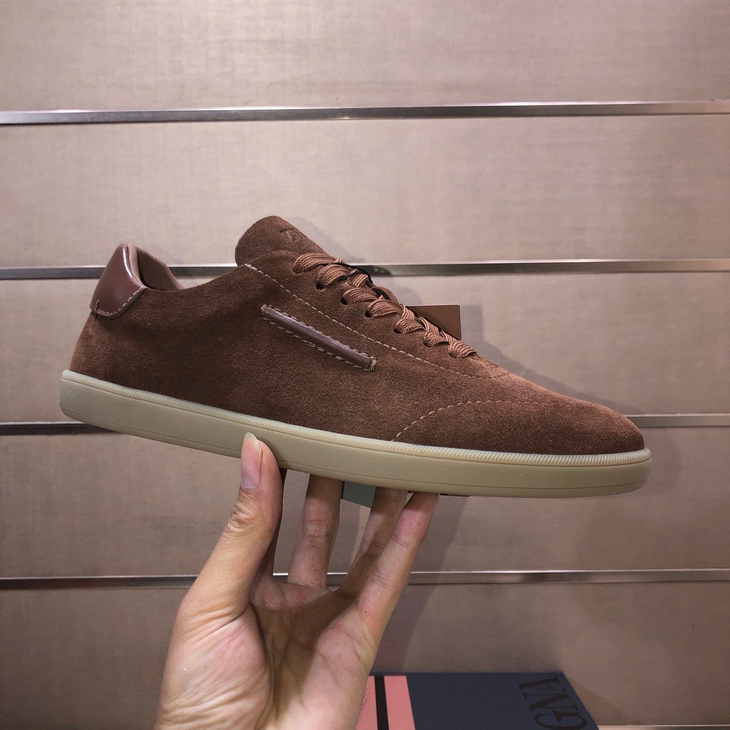 Zegna 232 Suede Sneakers
