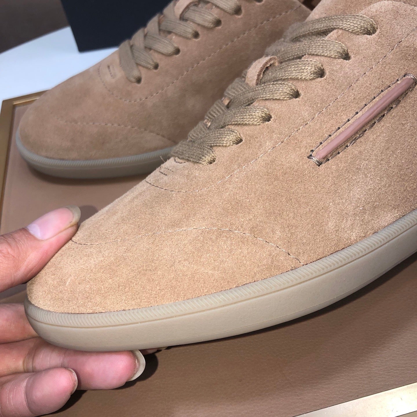 Zegna 232 Suede Sneakers