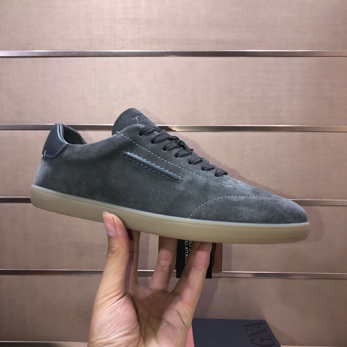 Zegna 232 Suede Sneakers