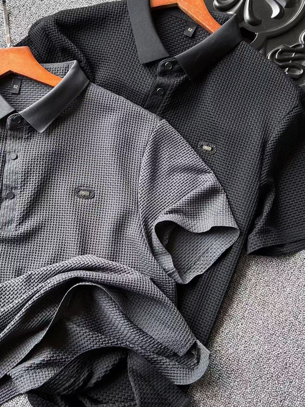 Ferragamo Seamless 3D Texture Polo Shirt – Latest Collection