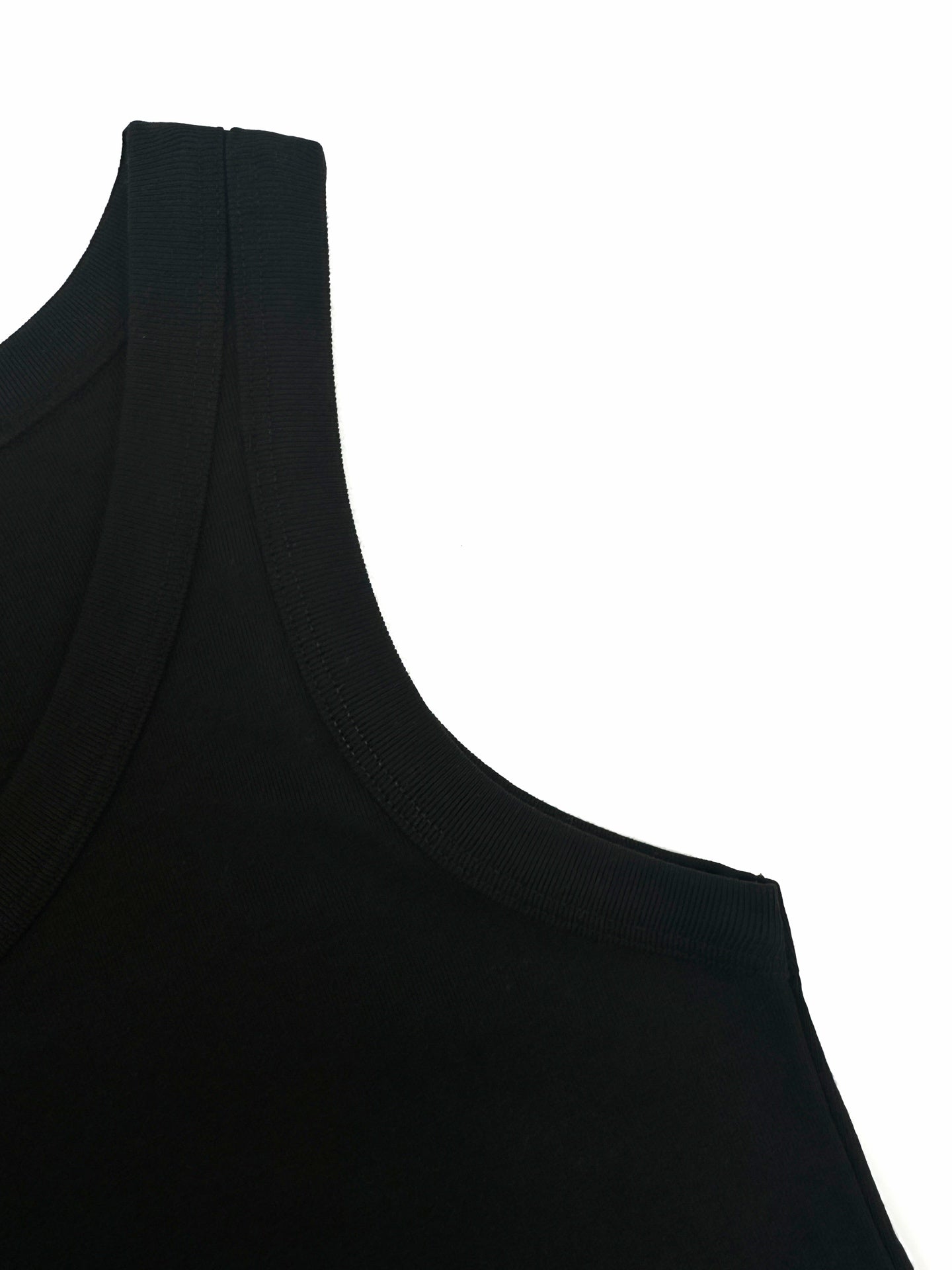 Prada Triangle Logo Cropped Tank Top