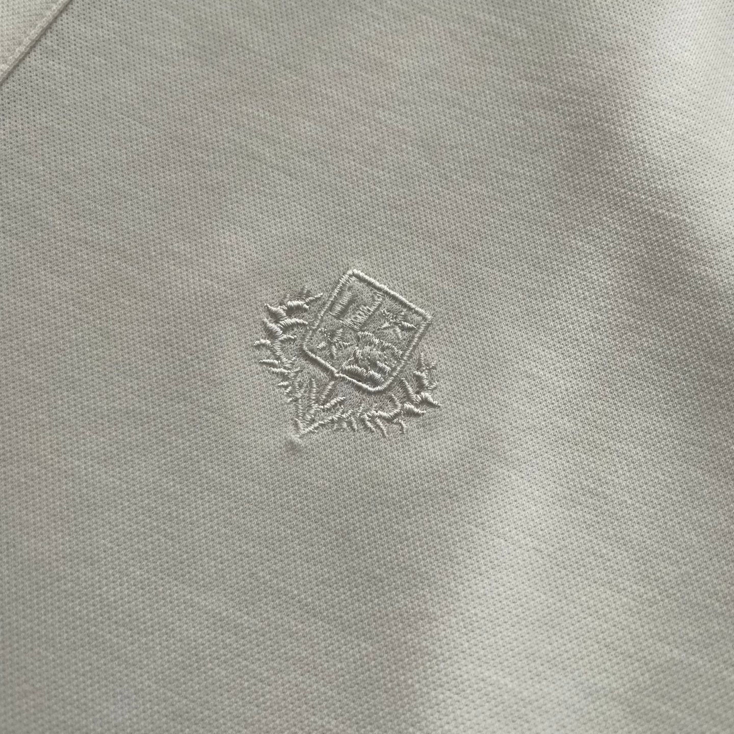 Loro Piana Embossed Embroidery Ice Silk Polo Shirt – 2026SS