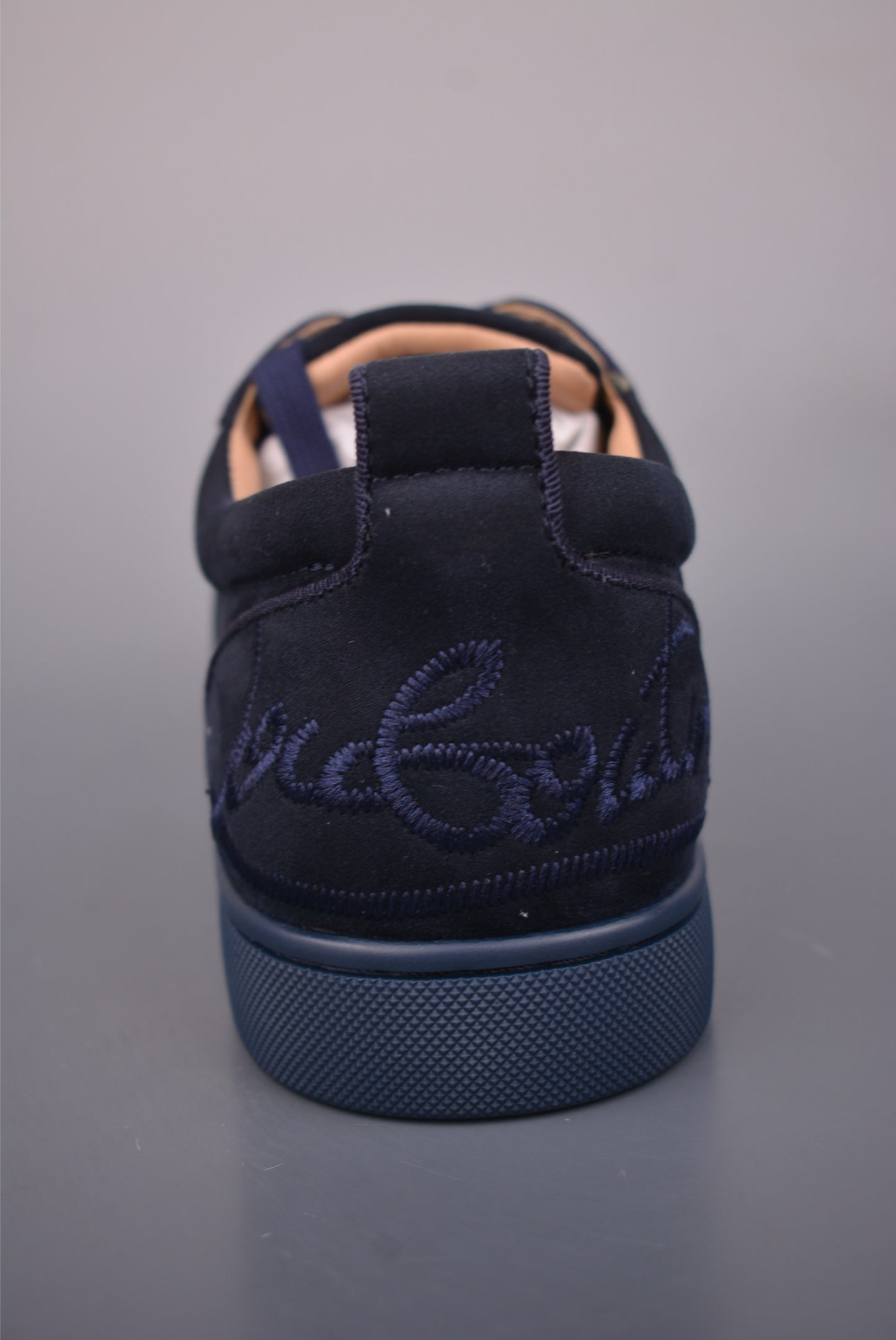 Christian Louboutin Rhinestone Low-Top Sneakers
