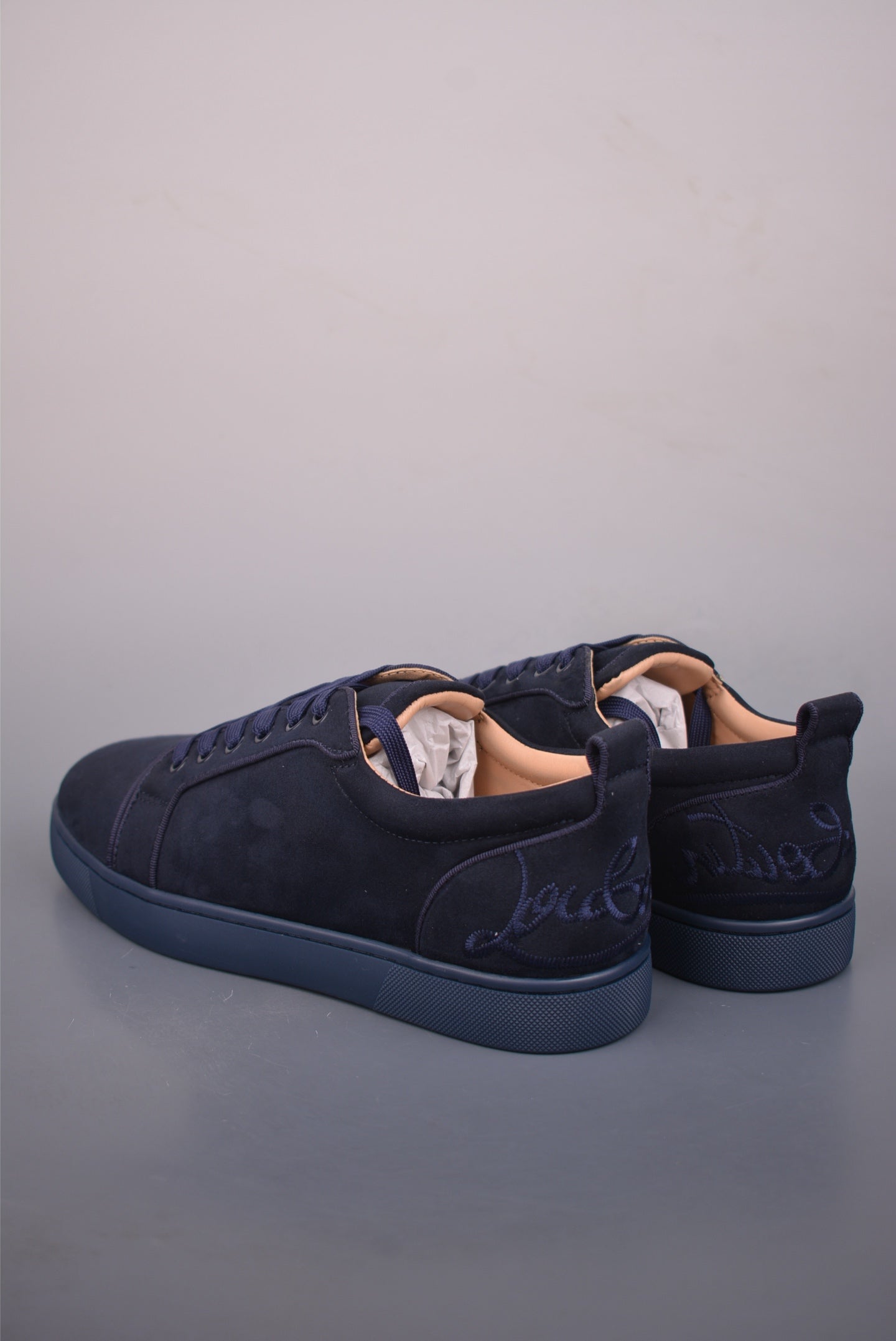 Christian Louboutin Rhinestone Low-Top Sneakers