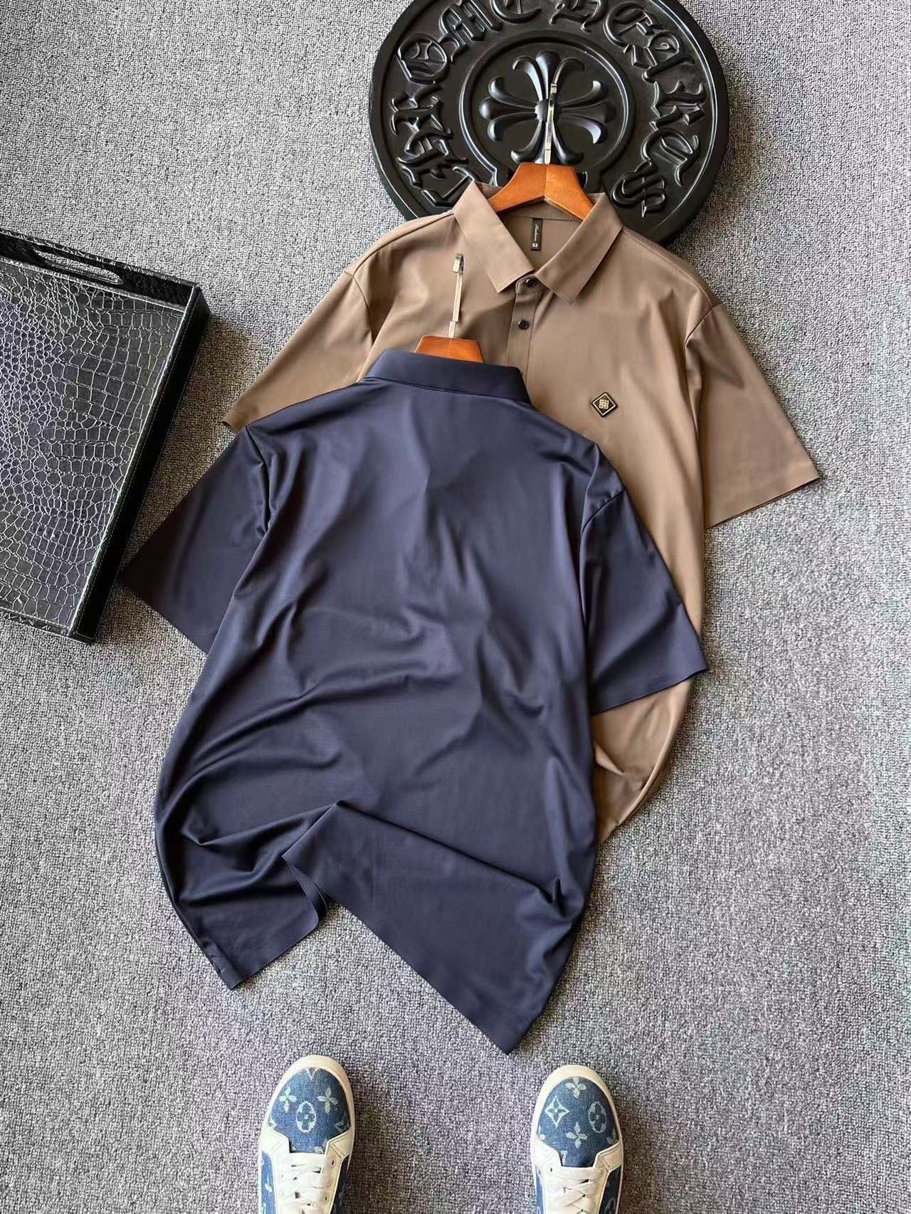 Givenchy Ice Silk Seamless Polo Shirt