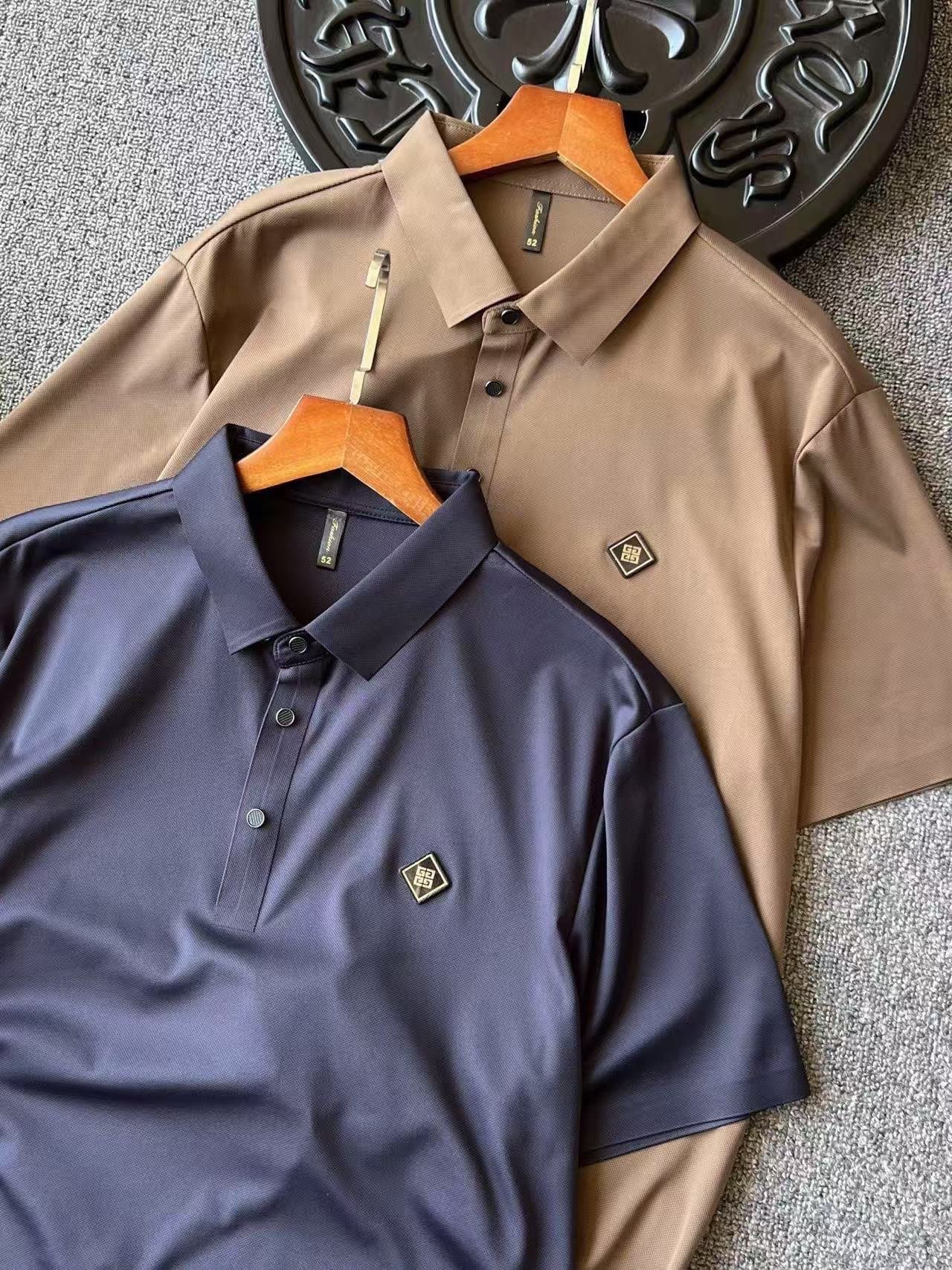 Givenchy Ice Silk Seamless Polo Shirt