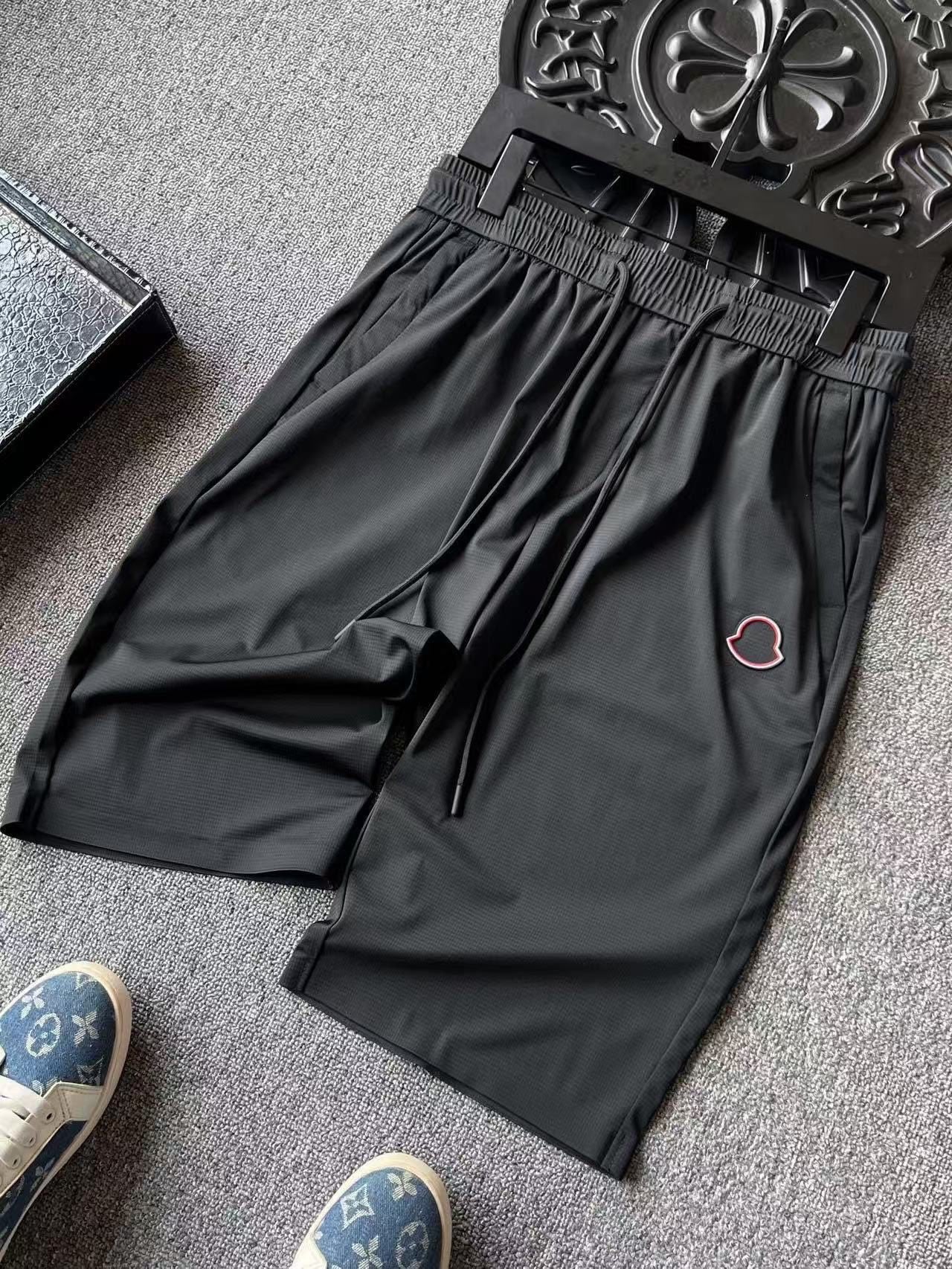 Moncler Seamless Nylon-Spandex Shorts