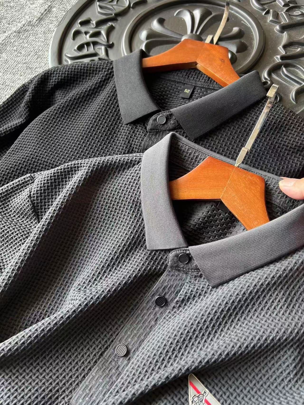 Prada Seamless 3D Fishbone Polo Shirt – Spring/Summer Collection