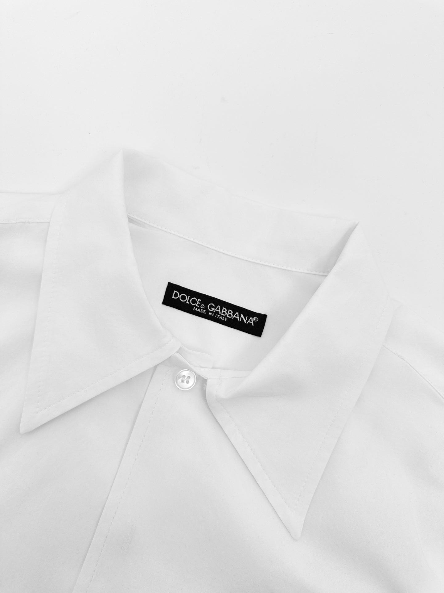 Dolce & Gabbana Logo Plate Short-Sleeved Shirt