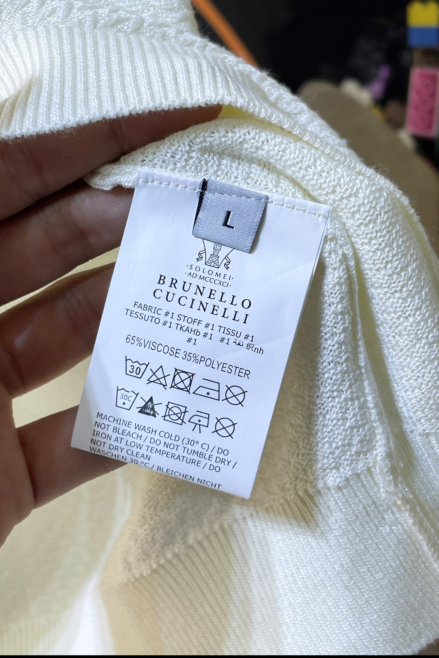 Brunello Cucinelli Knitted Silk-Cotton T-Shirt – Spring/Summer 2026SS Collection