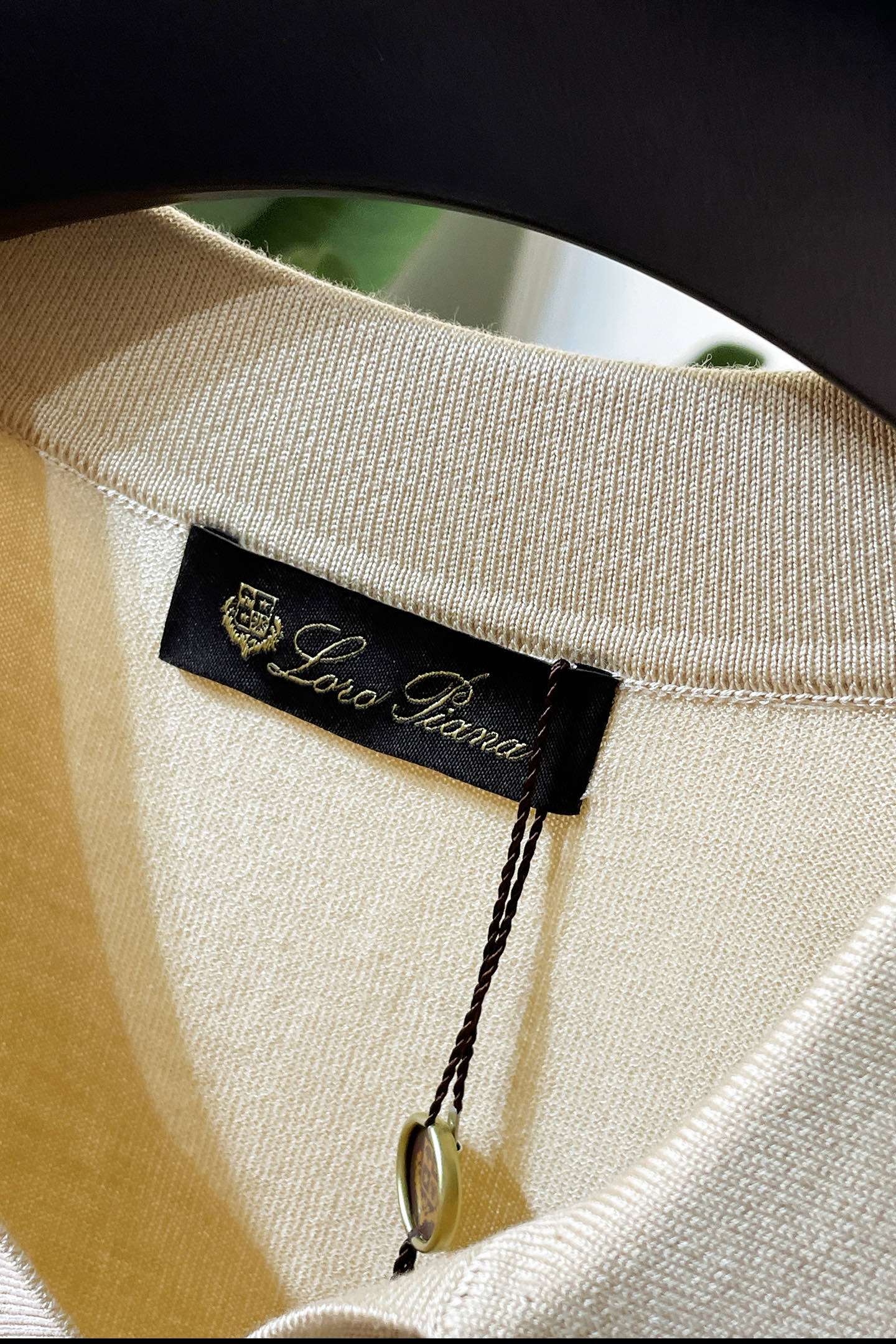 Loro Piana Silk-Cotton Knit T-Shirt – Spring/Summer Collection – 2026SS